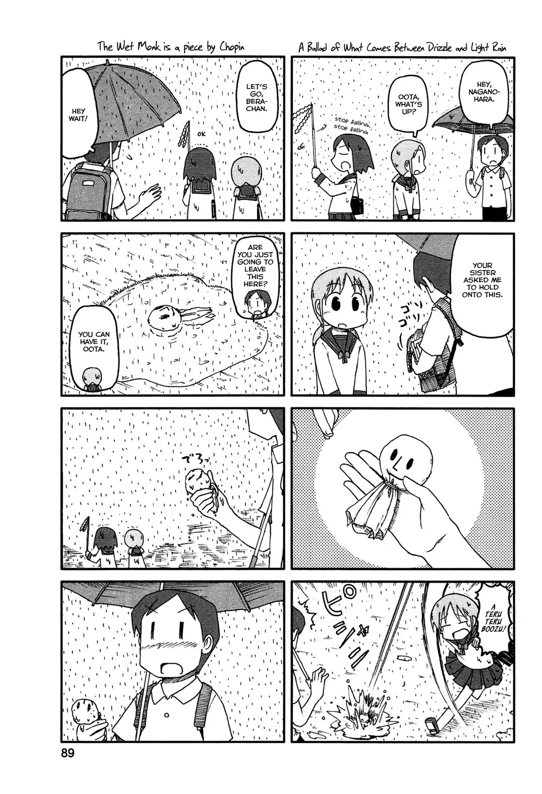 Nichijou Chapter 135 page 3 - Chapter 135
