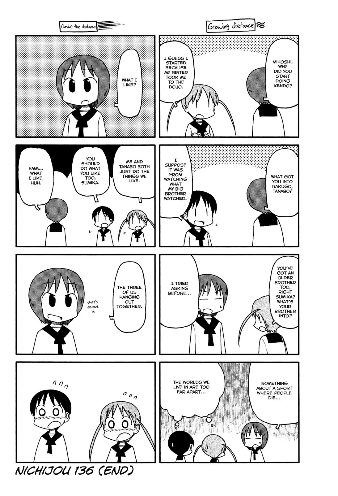 Nichijou Chapter 136 page 4 - Chapter 136