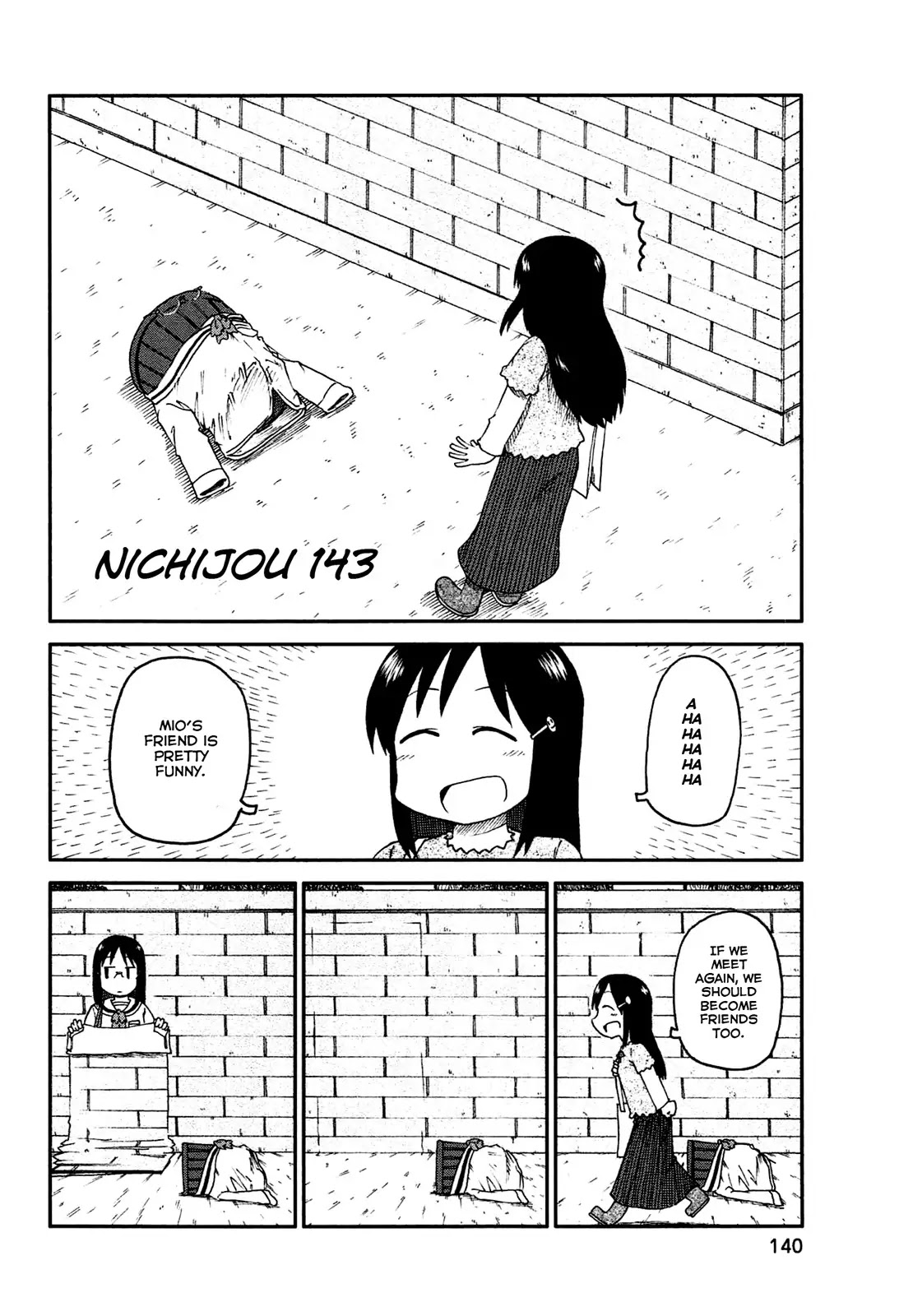 Nichijou Chapter 143 page 2 - Chapter 143