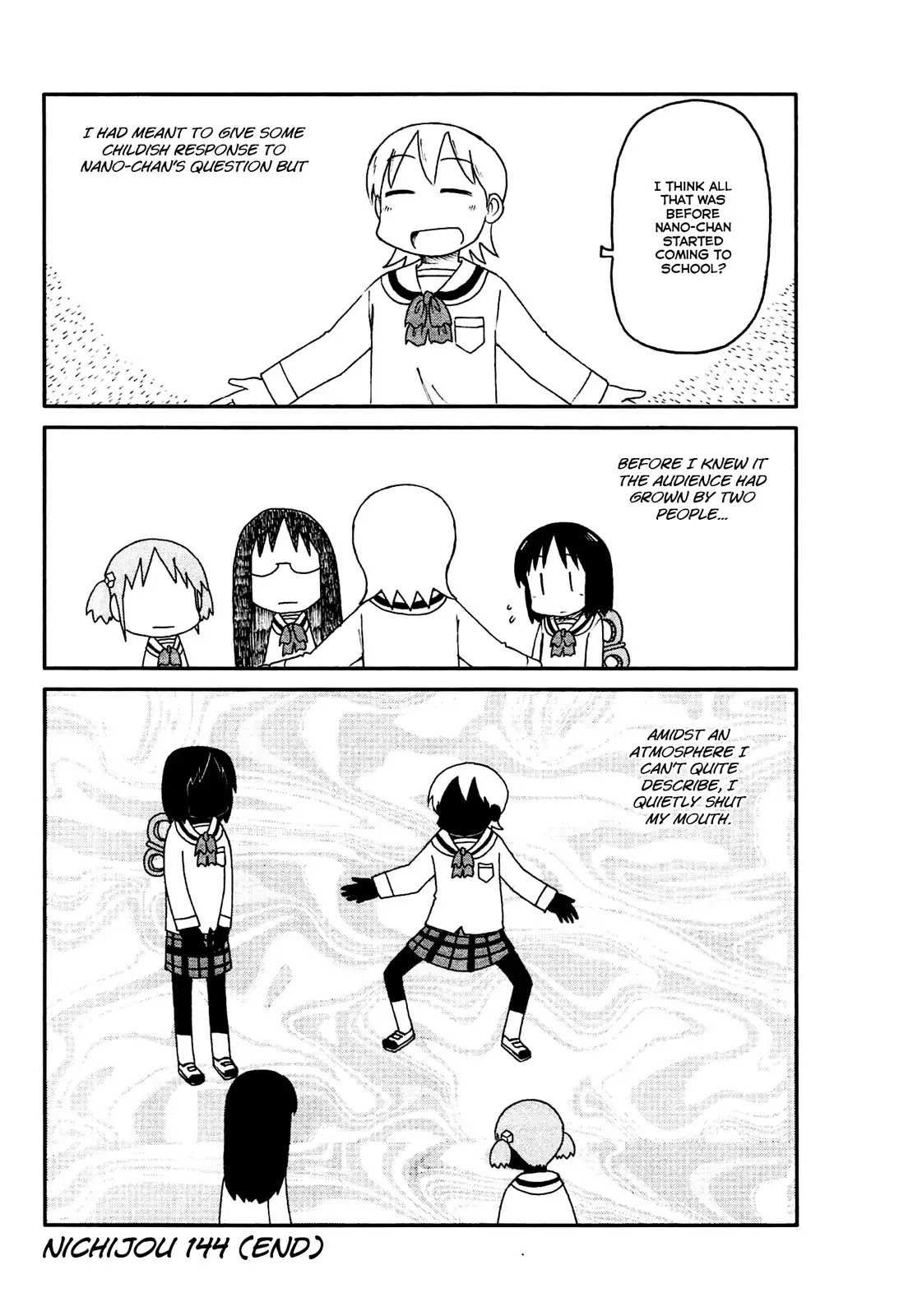 Nichijou Chapter 144 page 10 - Chapter 144