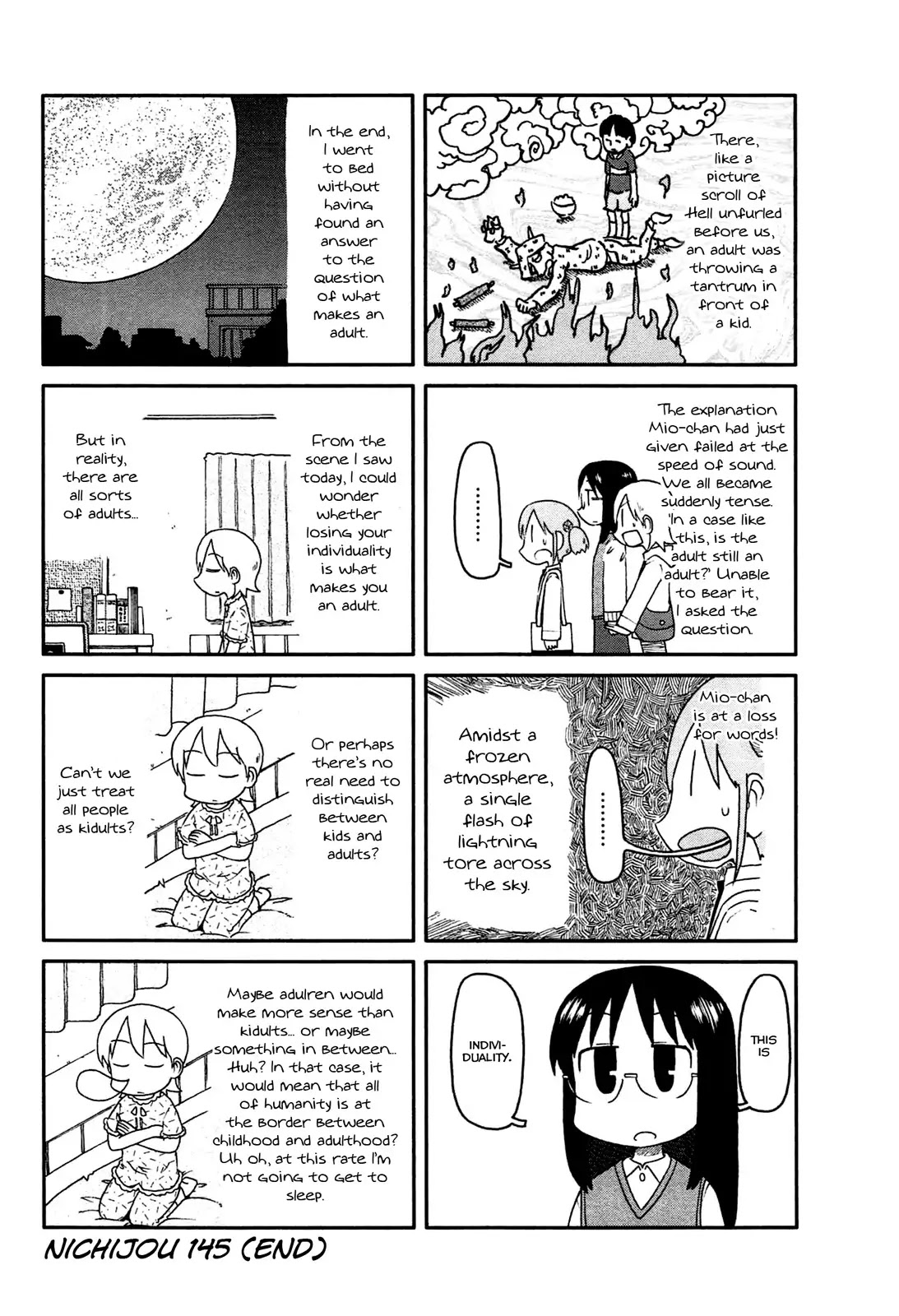 Nichijou Chapter 145 page 4 - Chapter 145