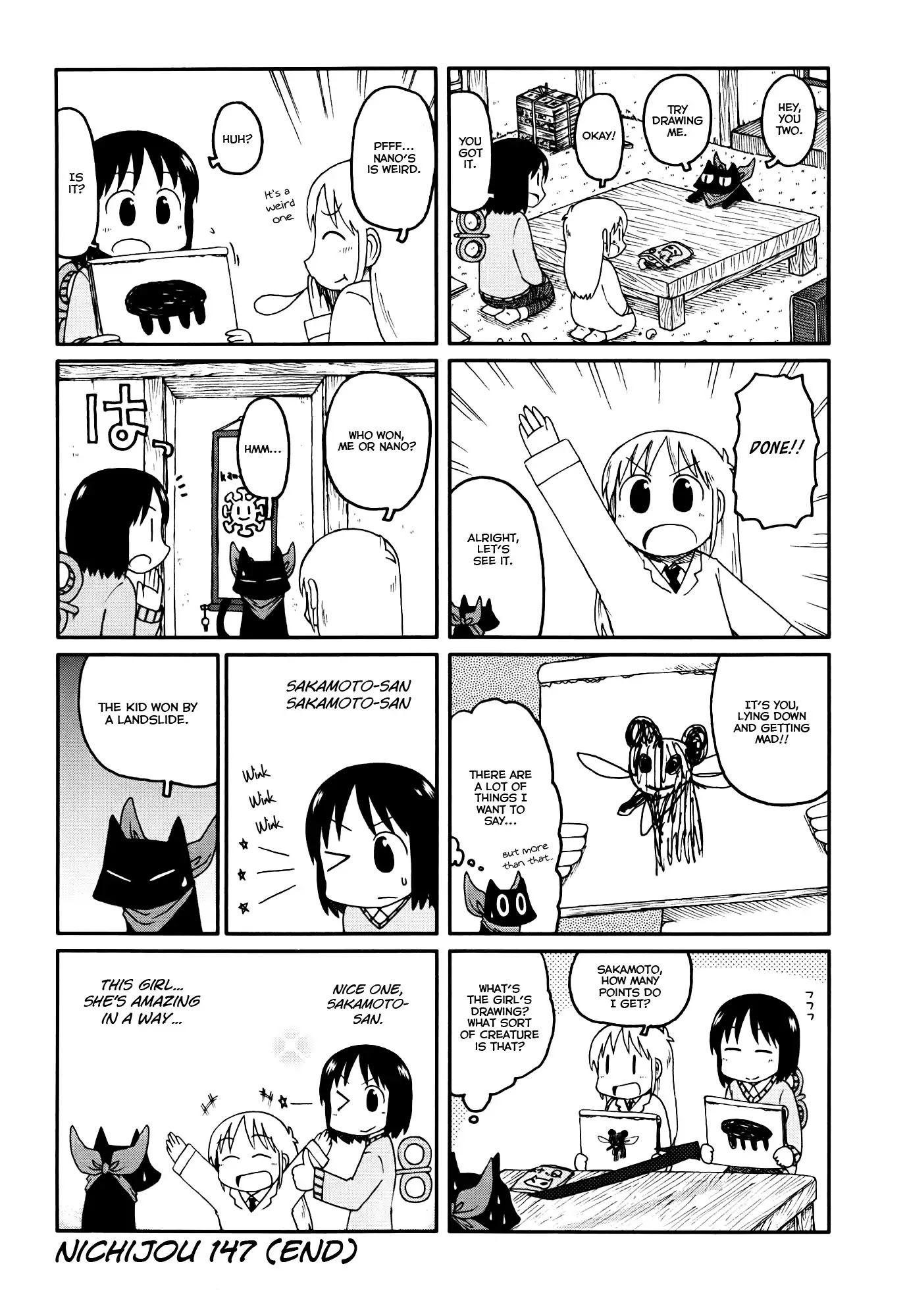 Nichijou Chapter 147 page 4 - Chapter 147