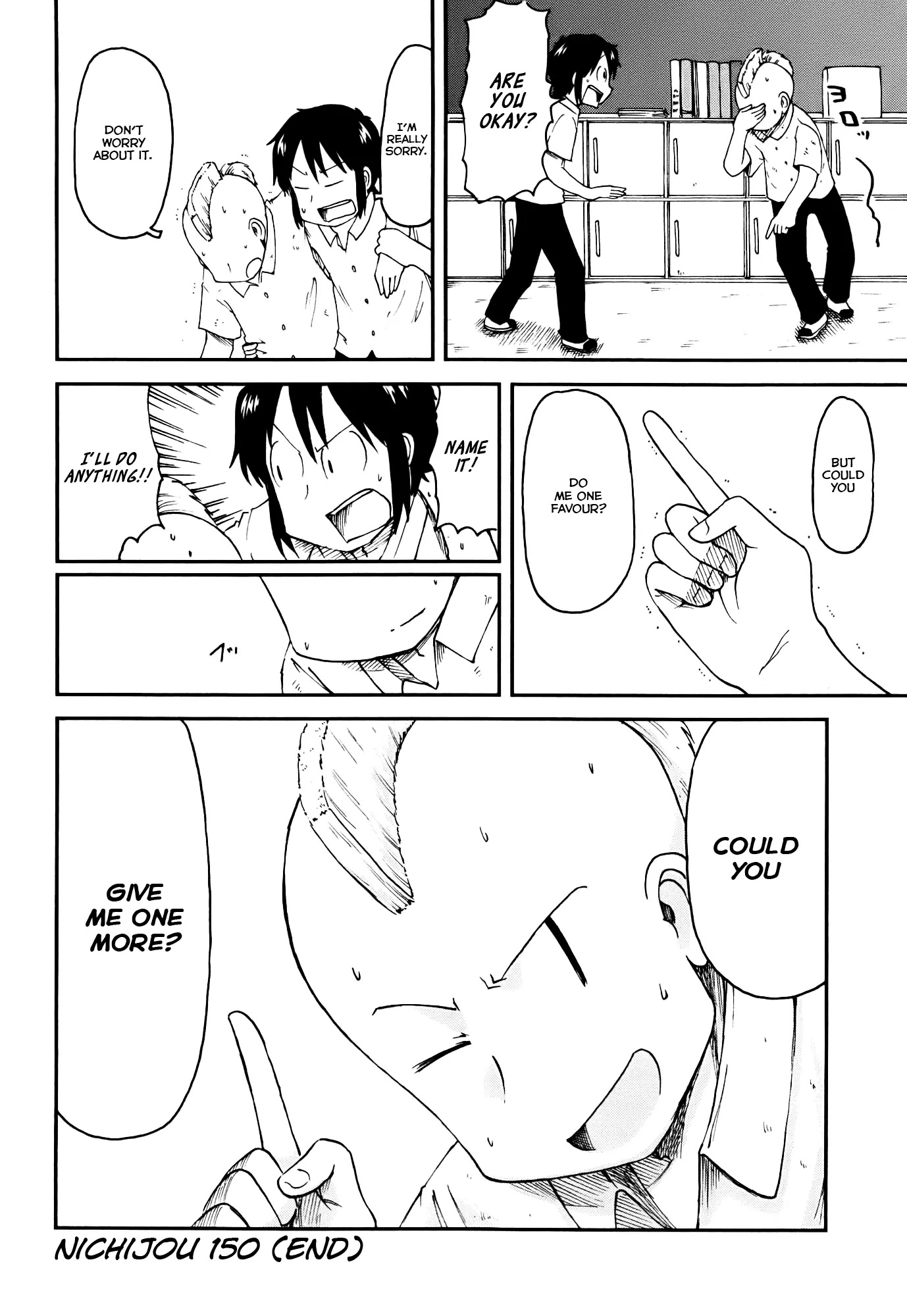 Nichijou Chapter 150 page 10 - Chapter 150