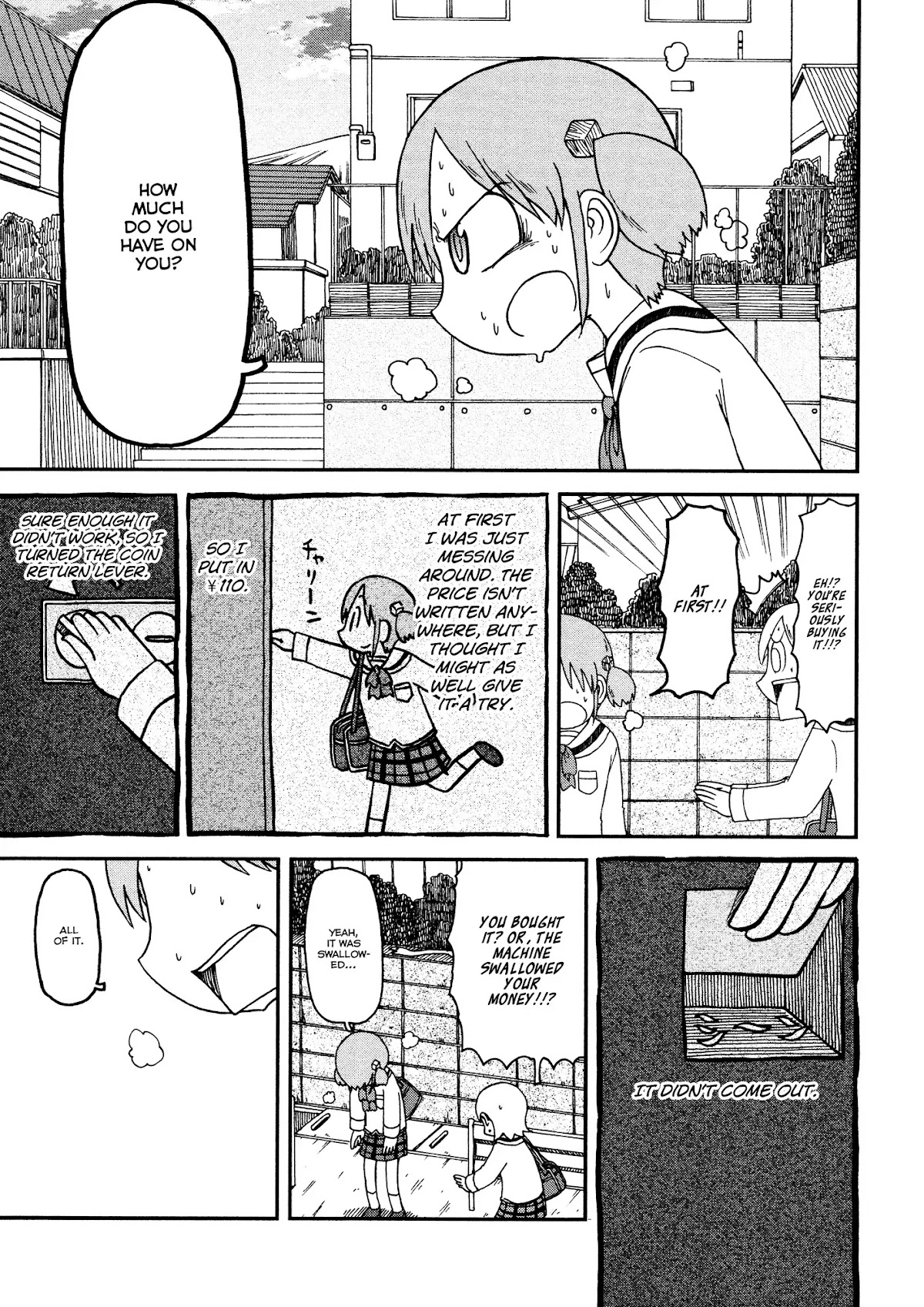 Nichijou Chapter 161 page 3 - Chapter 161