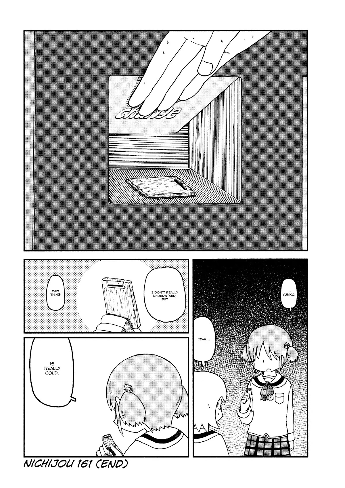 Nichijou Chapter 161 page 8 - Chapter 161