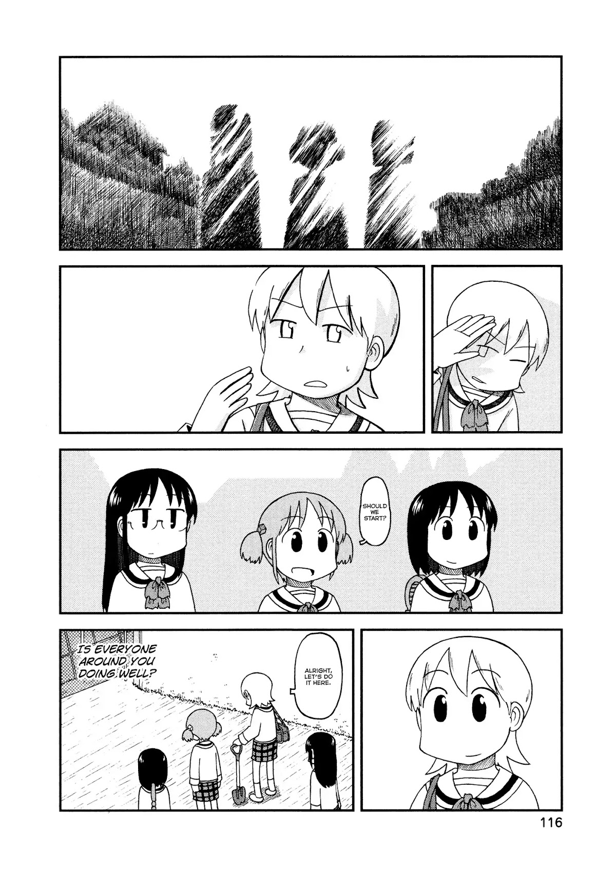 Nichijou Chapter 165 page 2 - Chapter 165
