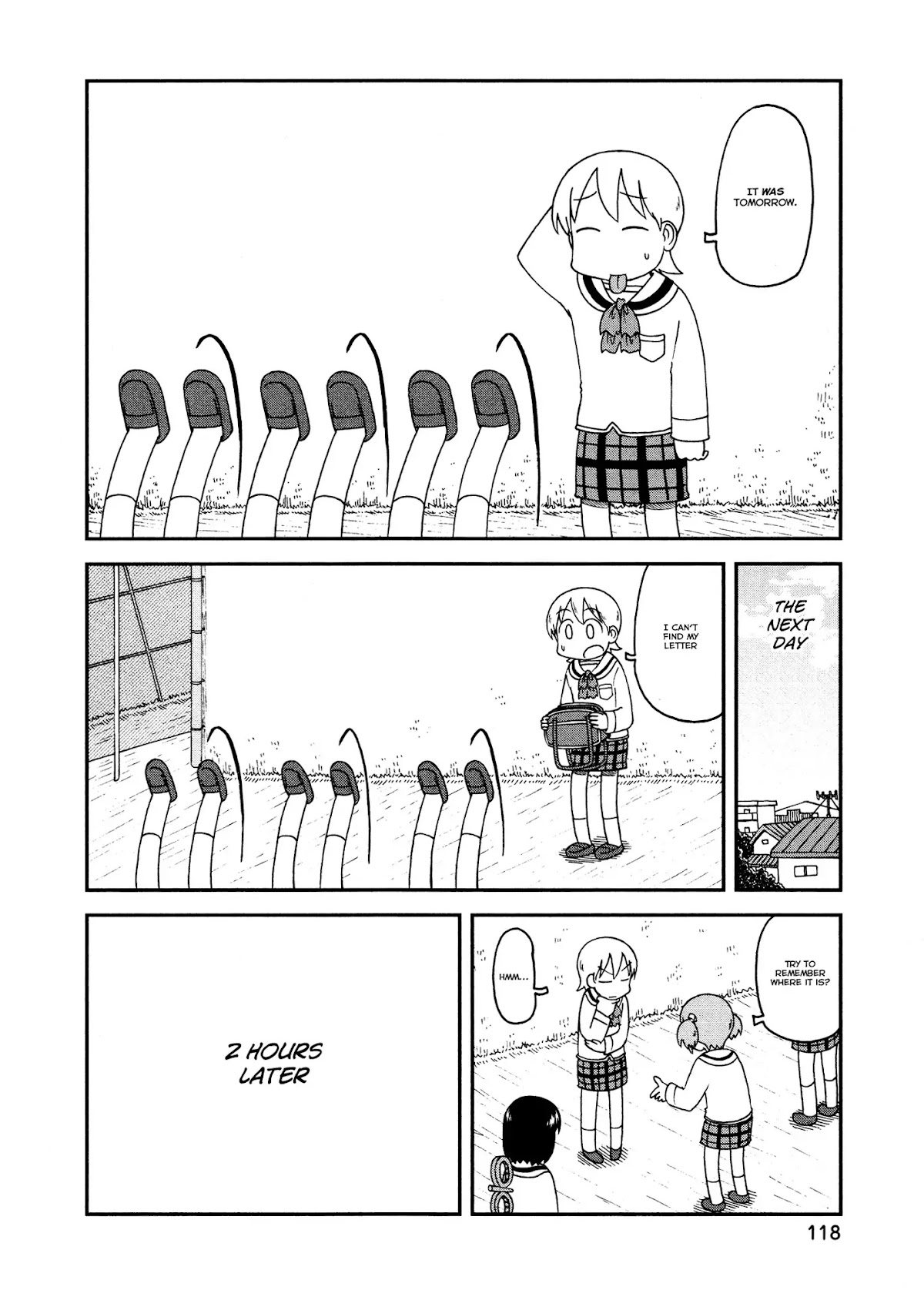 Nichijou Chapter 165 page 4 - Chapter 165