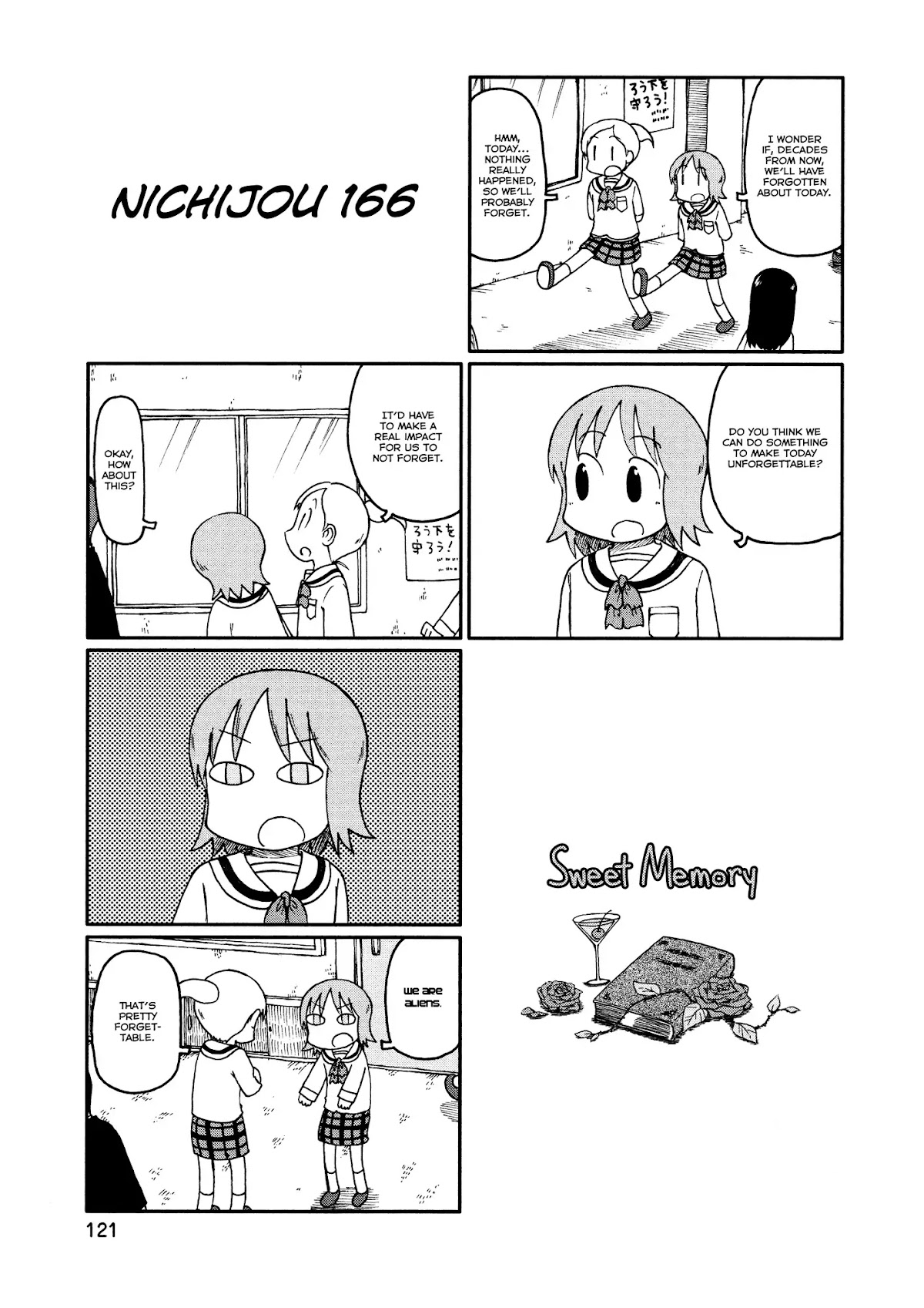 Nichijou Chapter 166 page 1 - Chapter 166