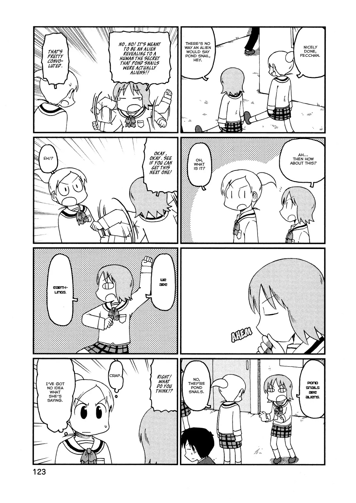 Nichijou Chapter 166 page 3 - Chapter 166