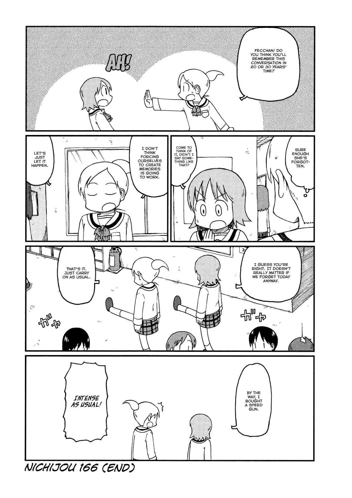Nichijou Chapter 166 page 4 - Chapter 166