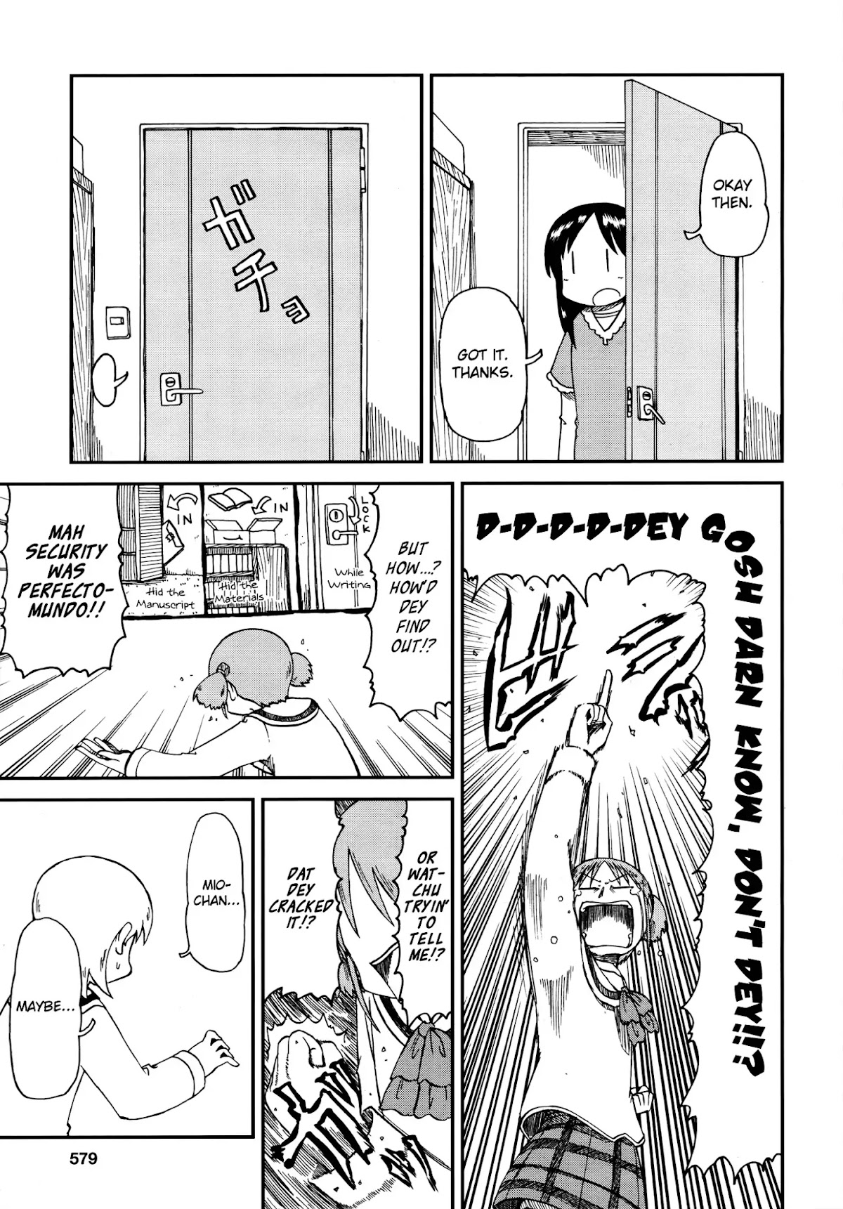 Nichijou Chapter 172.3 page 3 - Chapter 172.03: 2015-01b (mag)