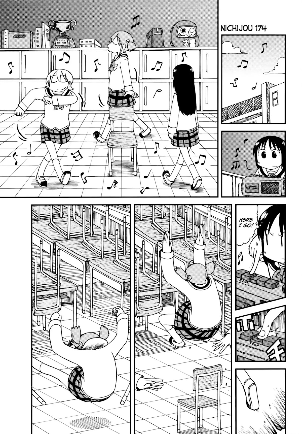 Nichijou Chapter 174 page 1 - Chapter 174