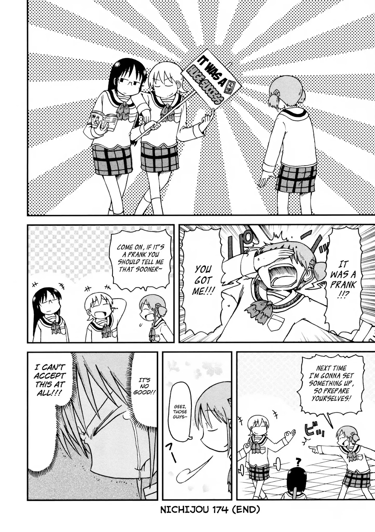 Nichijou Chapter 174 page 8 - Chapter 174