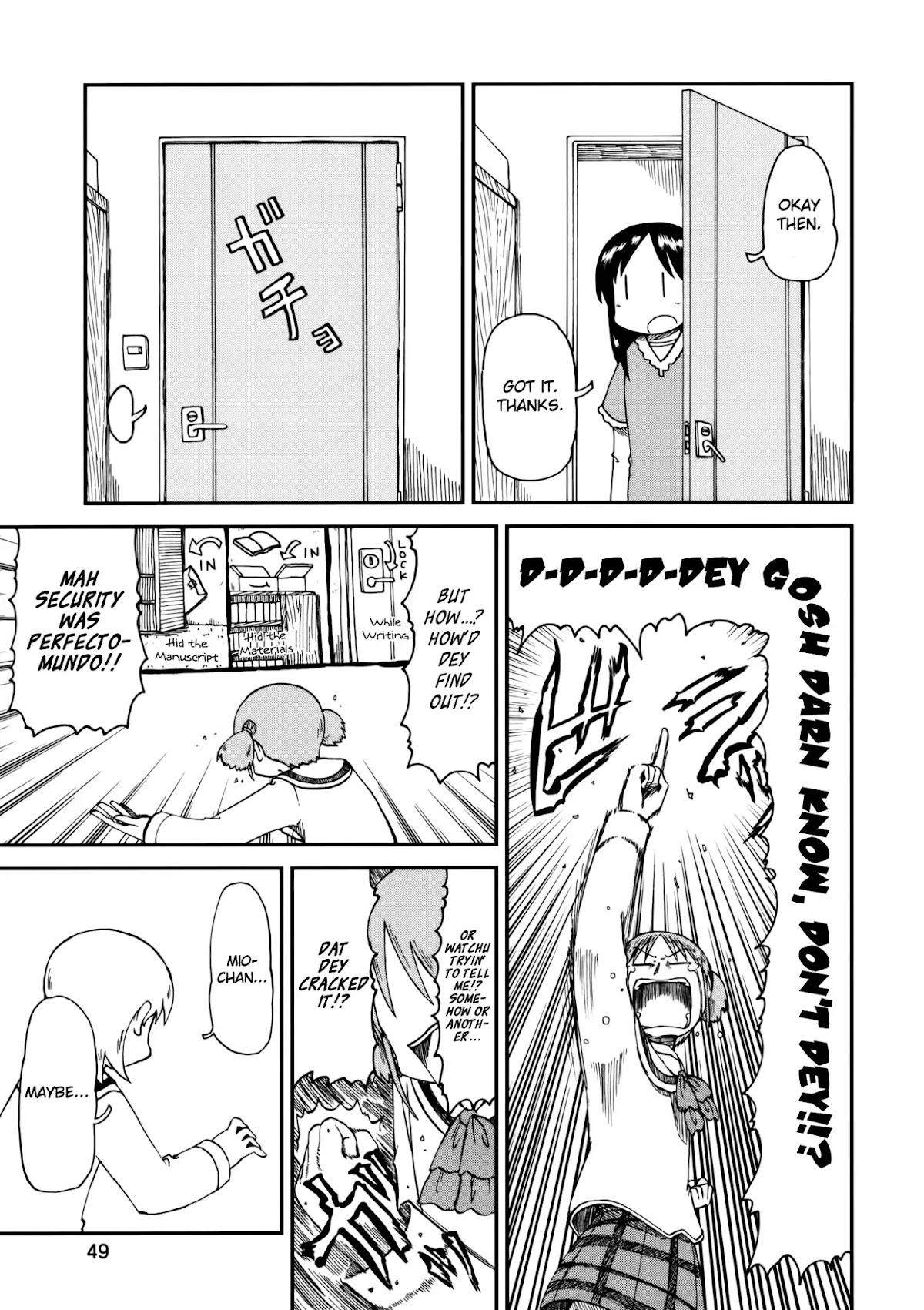 Nichijou Chapter 179 page 3 - Chapter 179