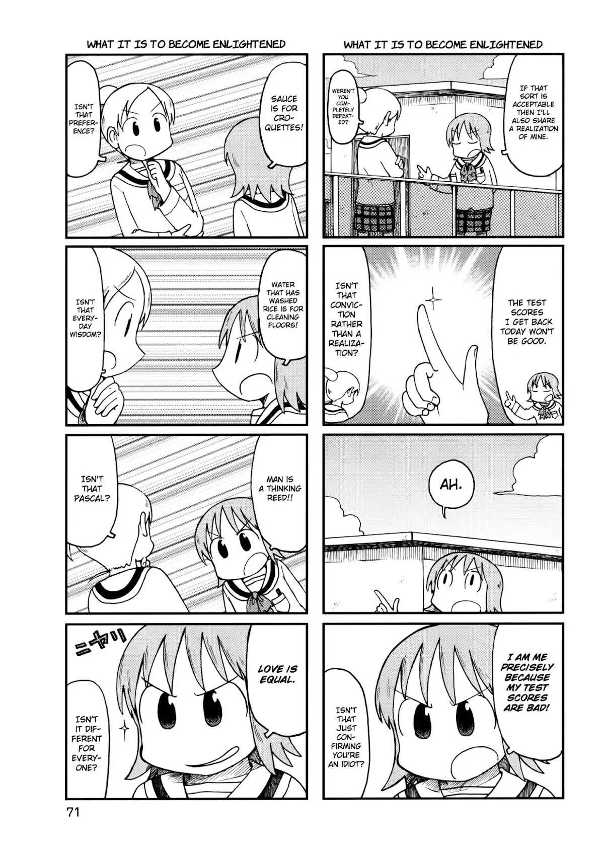 Nichijou Chapter 181 page 3 - Chapter 181