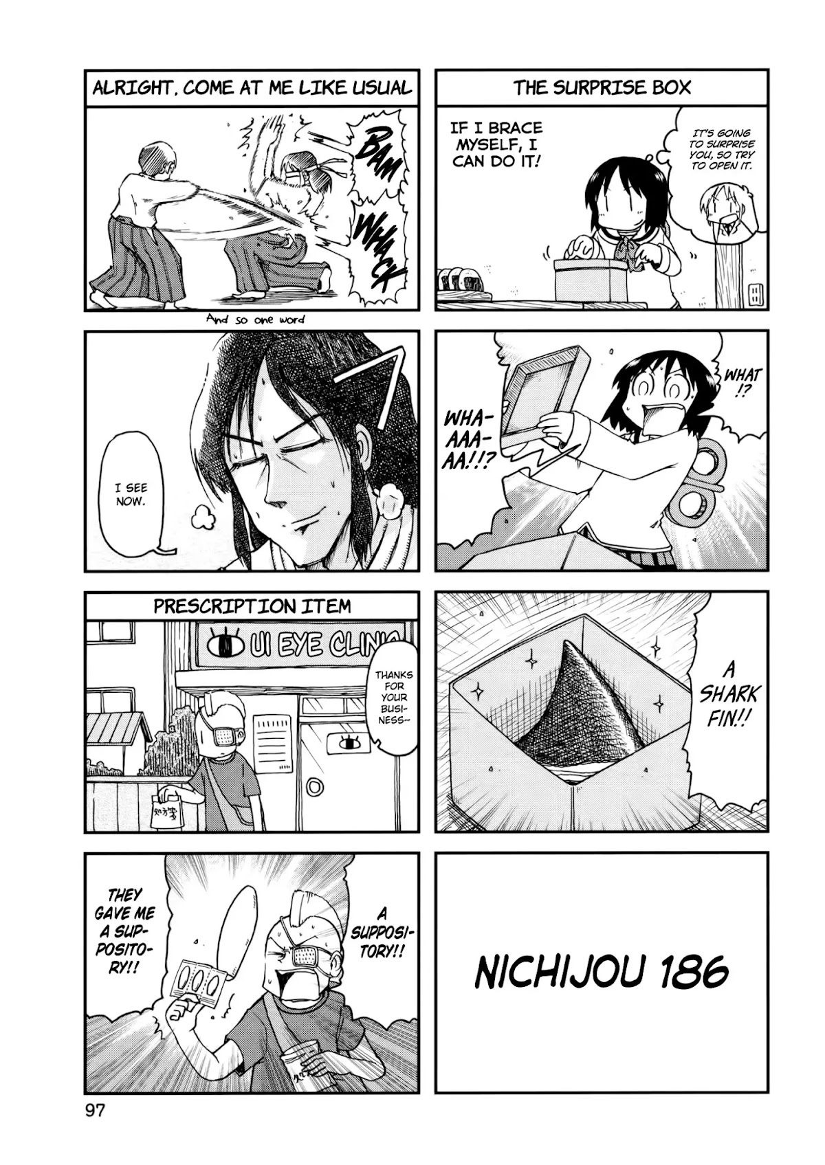 Nichijou Chapter 186 page 1 - Chapter 186