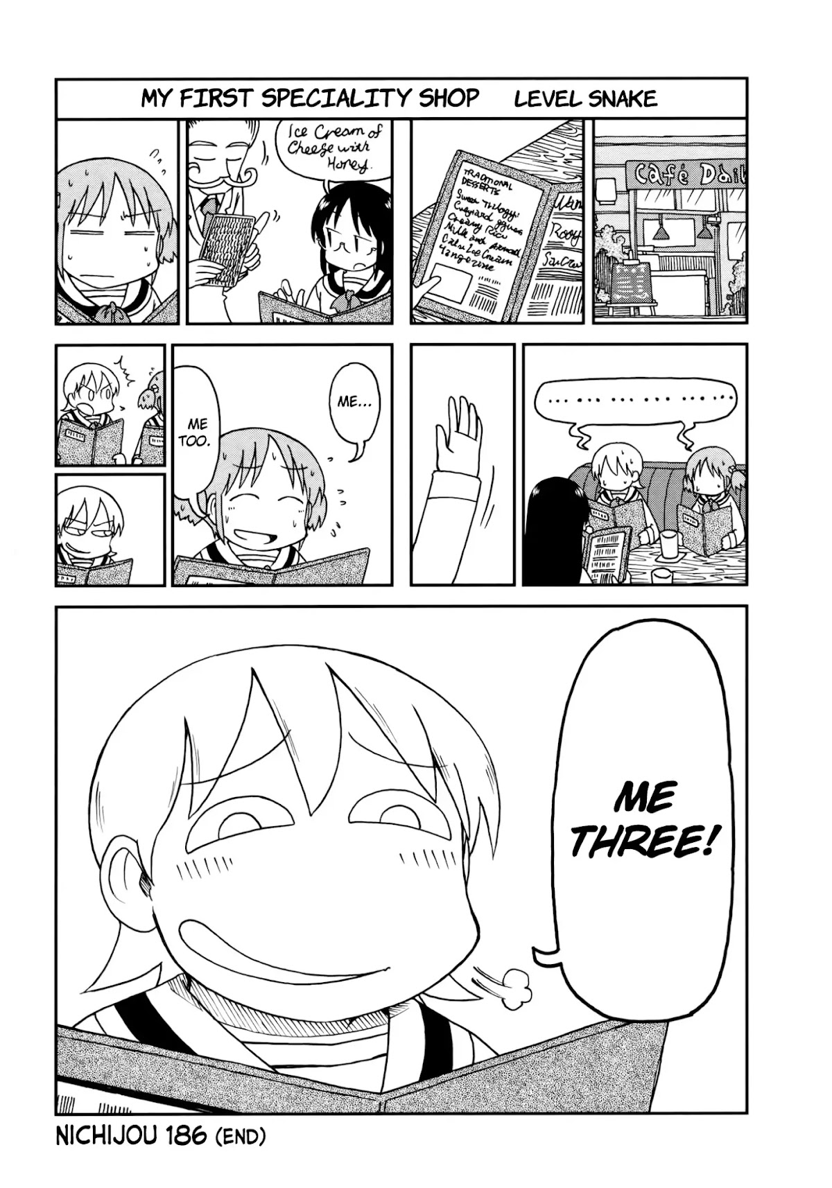 Nichijou Chapter 186 page 11 - Chapter 186