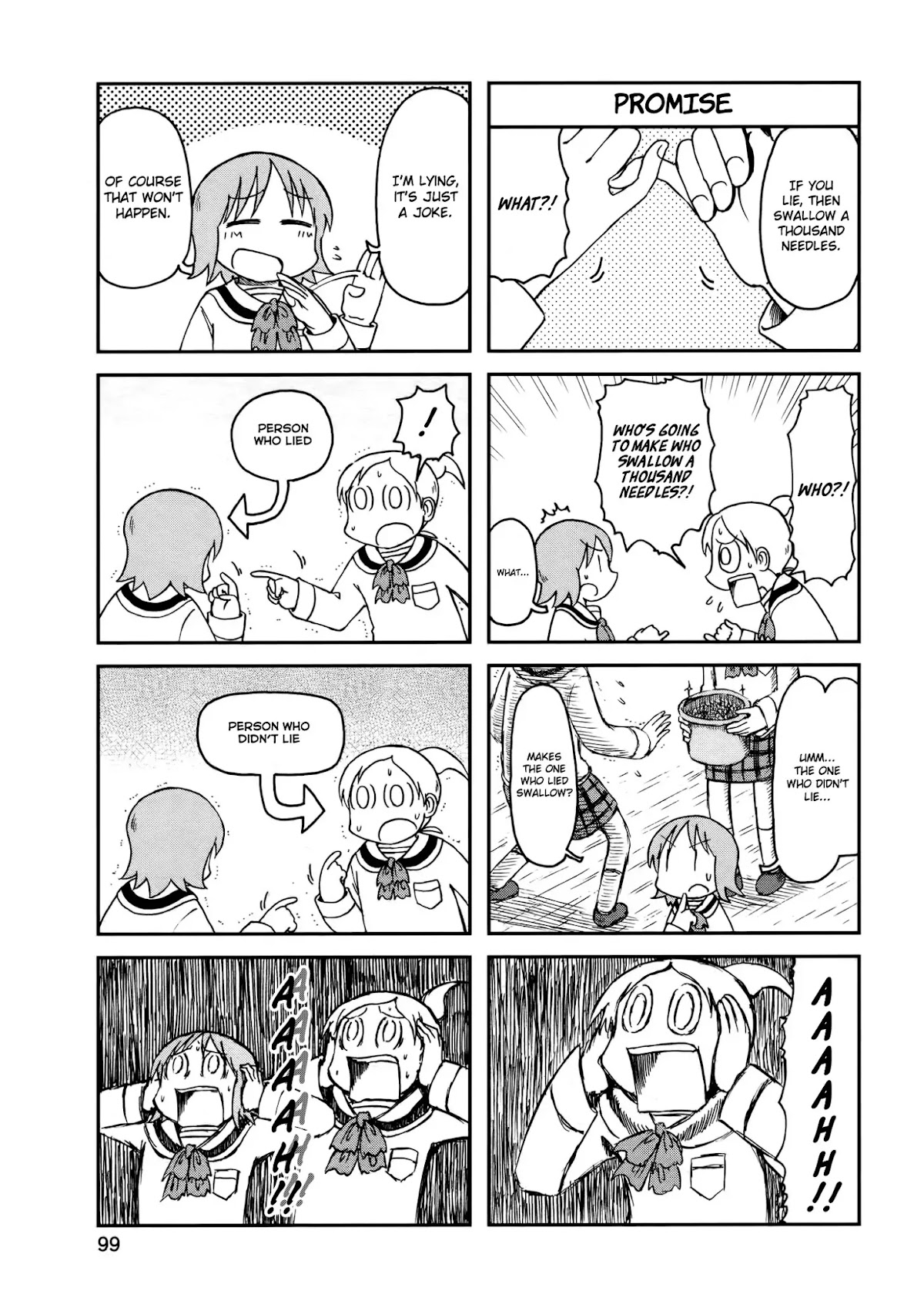 Nichijou Chapter 186 page 3 - Chapter 186