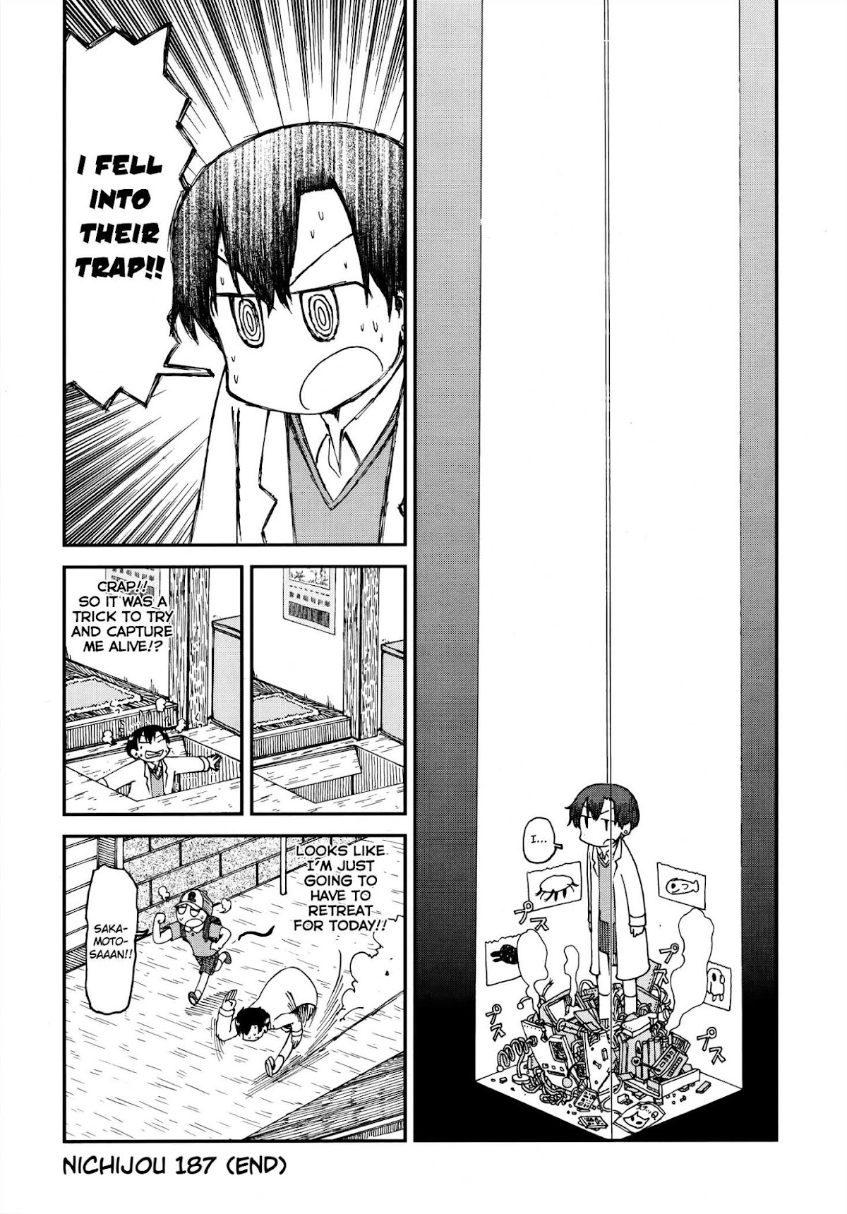 Nichijou Chapter 187 page 12 - Chapter 187: (mag release)