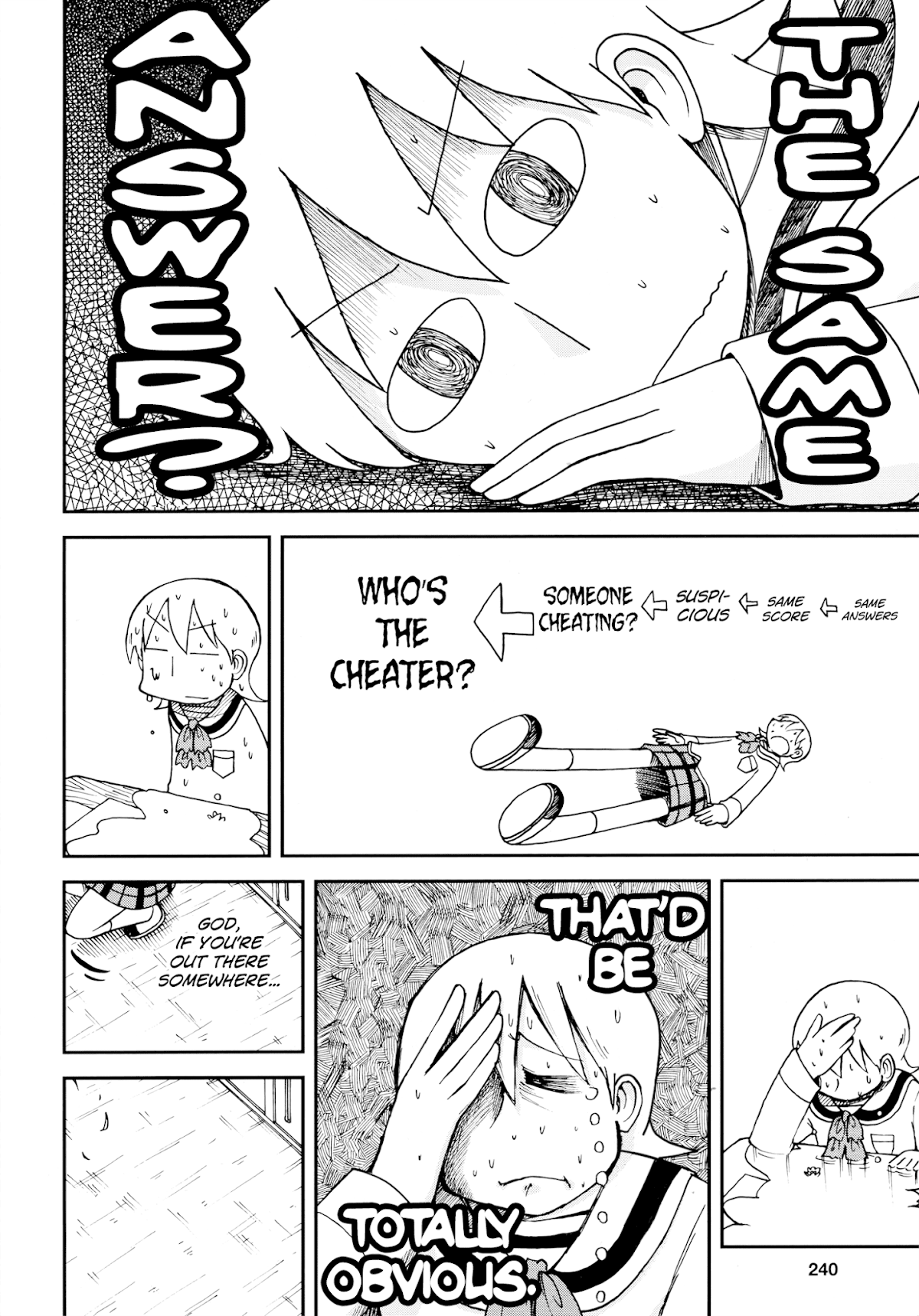 Nichijou Chapter 188 page 6 - Chapter 188: (mag release)