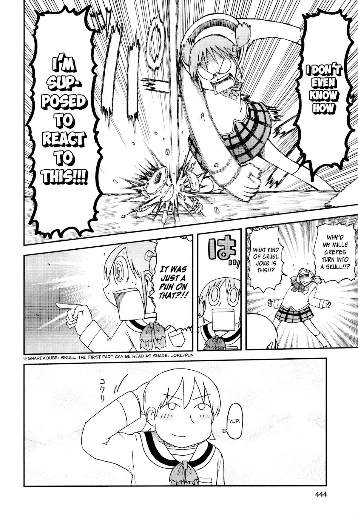 Nichijou Chapter 189 page 6 - Chapter 189: (mag release)