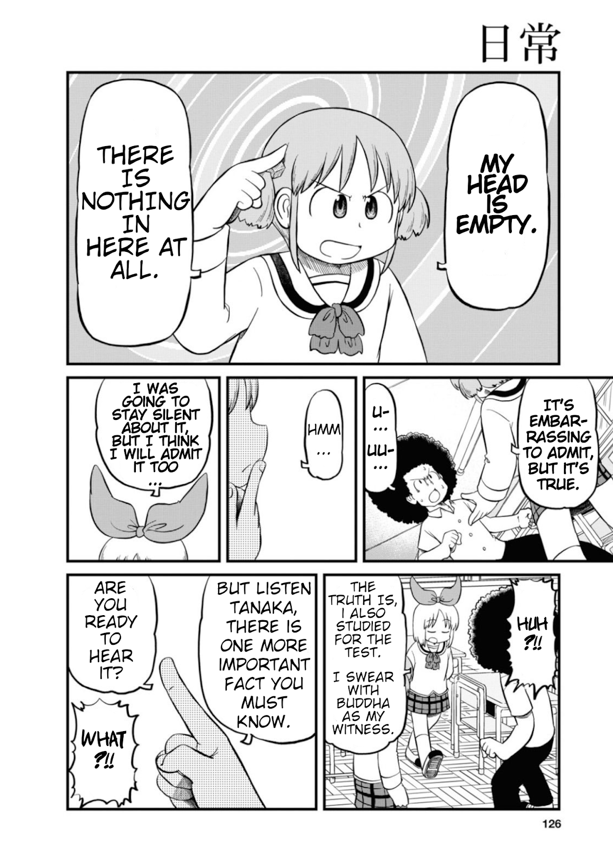 Nichijou Chapter 196 page 8 - Chapter 196