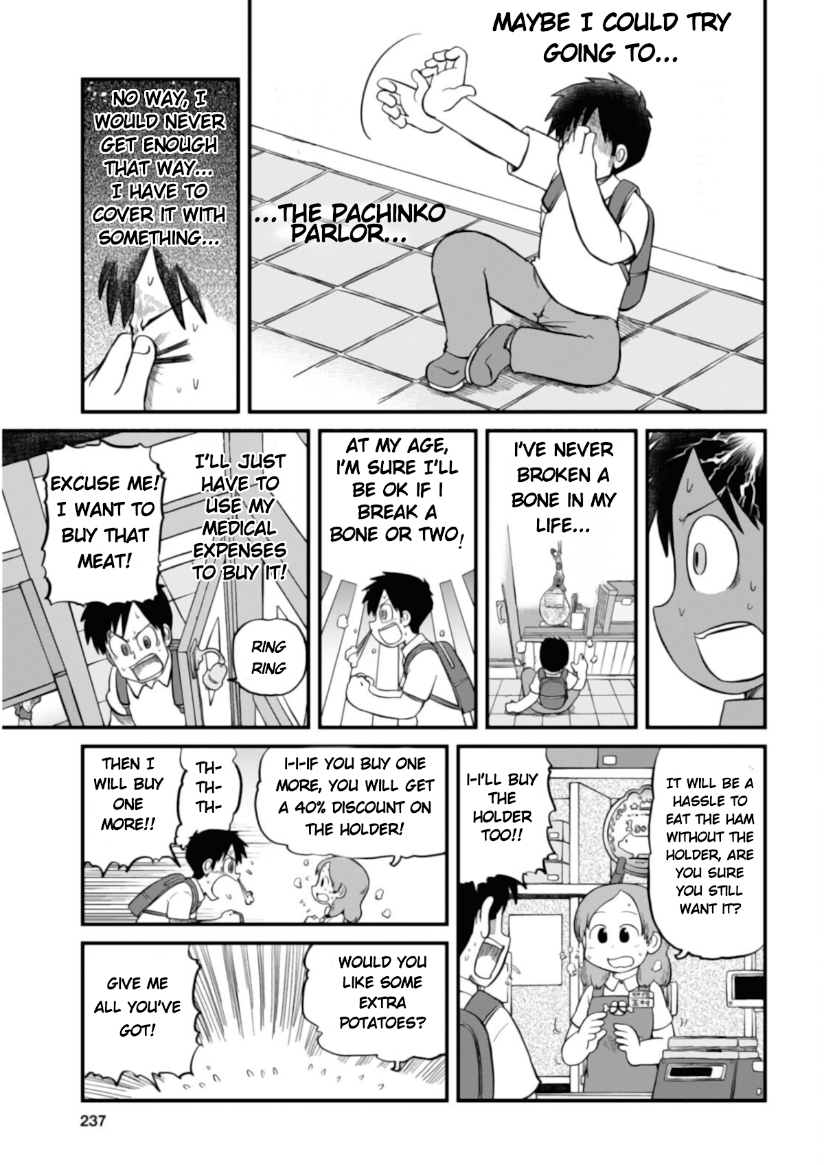 Nichijou Chapter 200 page 3 - Chapter 200