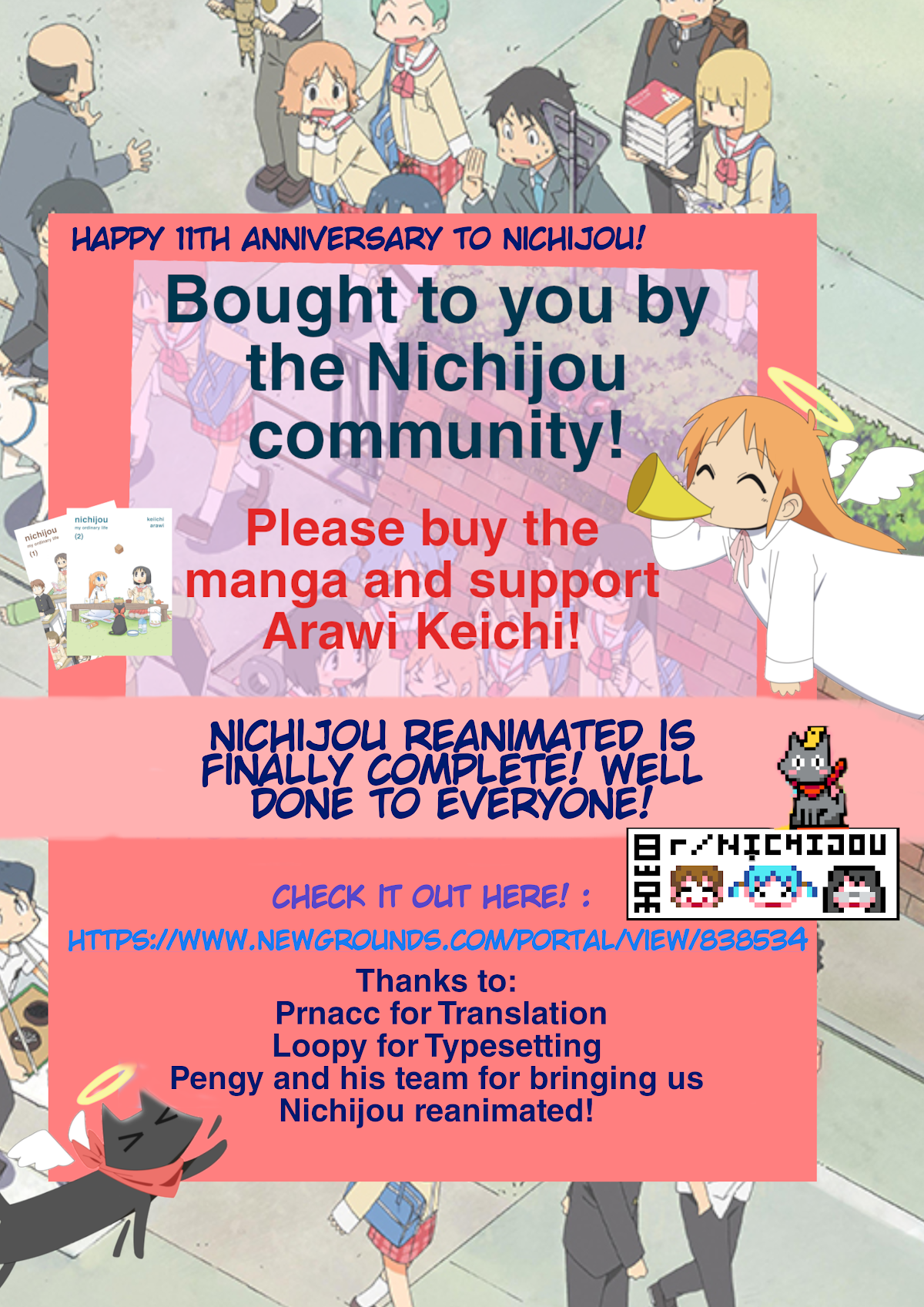 Nichijou Chapter 201 page 13 - Chapter 201