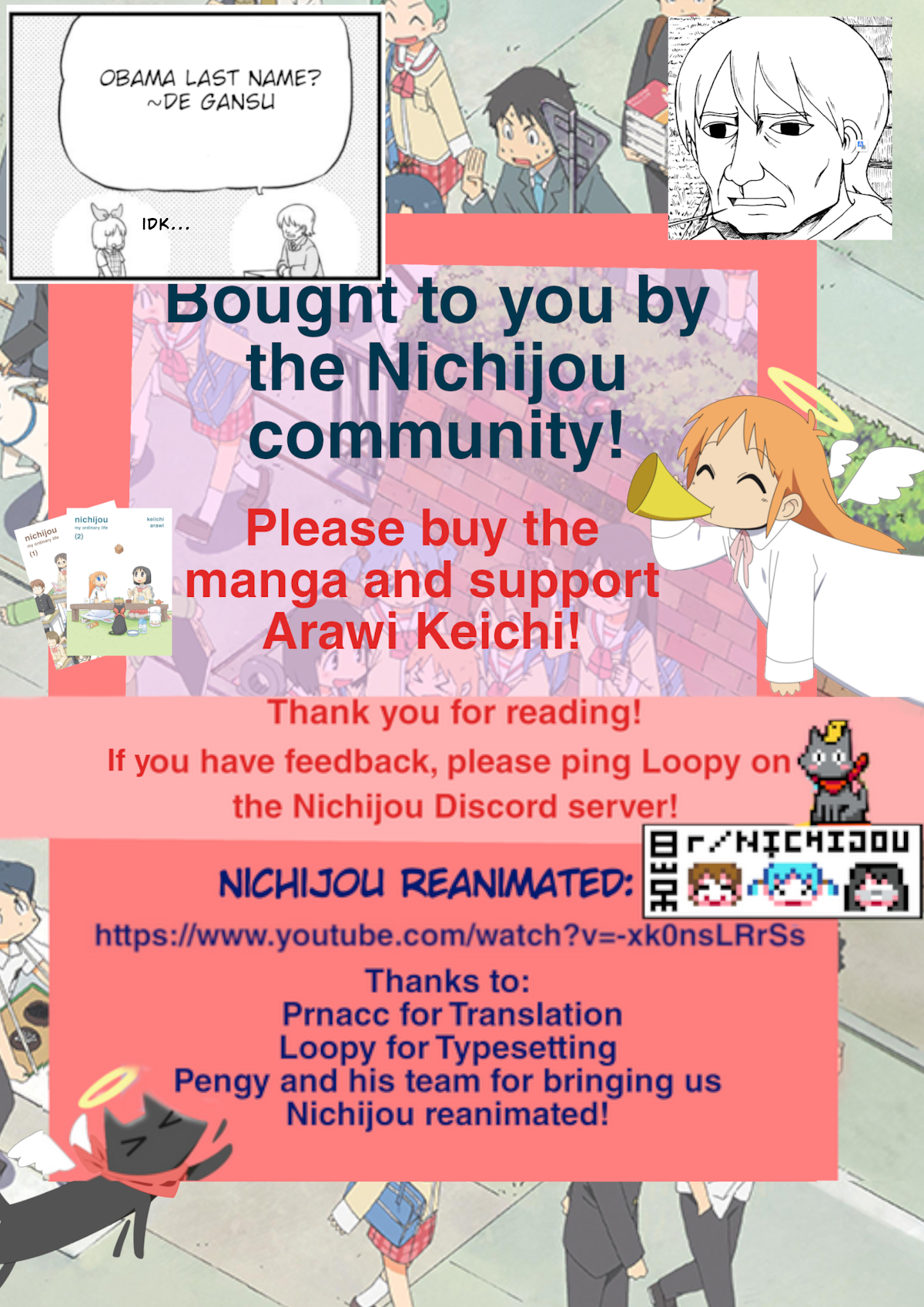 Nichijou Chapter 206 page 5 - Chapter 206