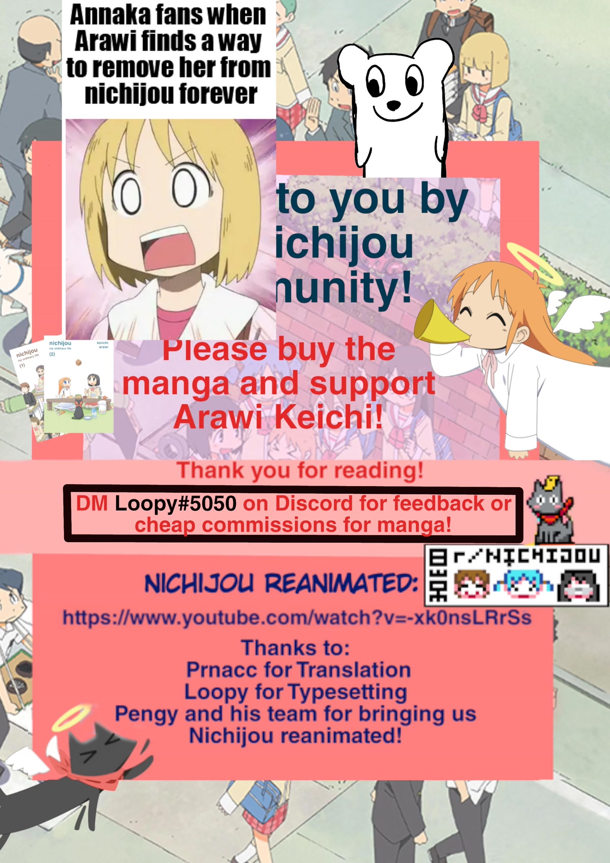 Nichijou Chapter 207 page 13 - Chapter 207