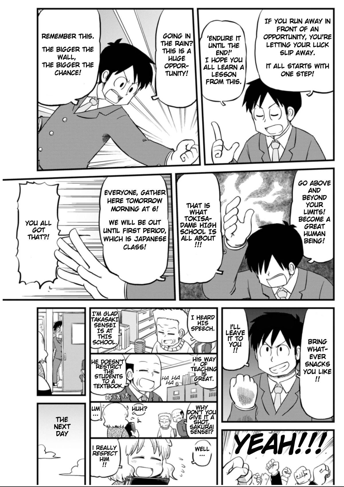 Nichijou Chapter 207 page 3 - Chapter 207