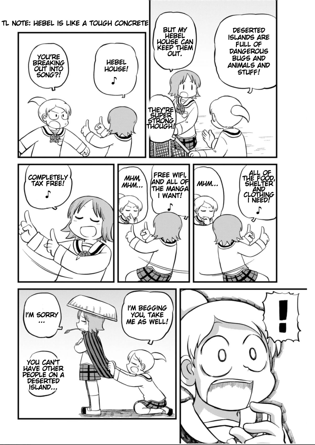 Nichijou Chapter 209 page 4 - Chapter 209