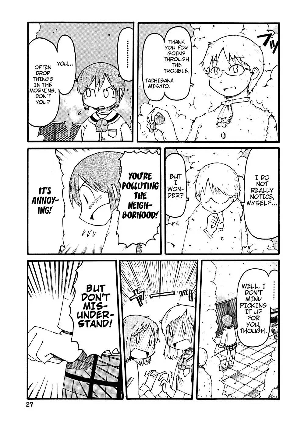 Nichijou Chapter 21 page 8 - Chapter 21