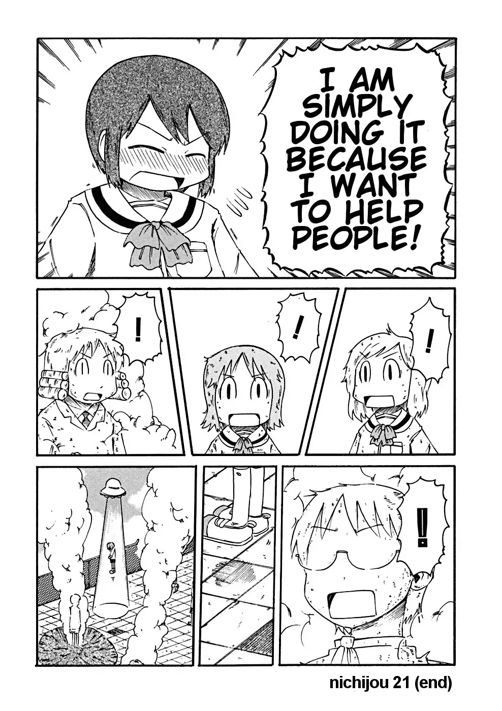 Nichijou Chapter 21 page 9 - Chapter 21