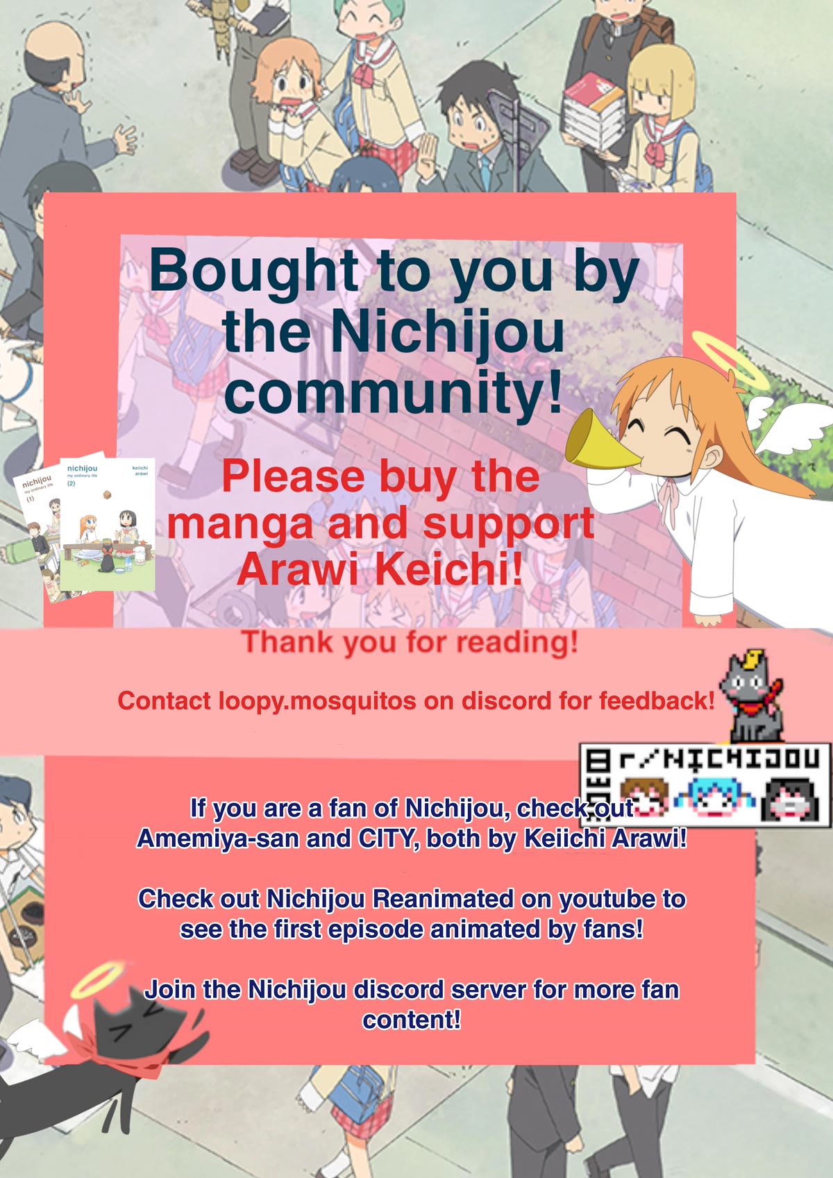 Nichijou Chapter 214 page 9 - Chapter 214