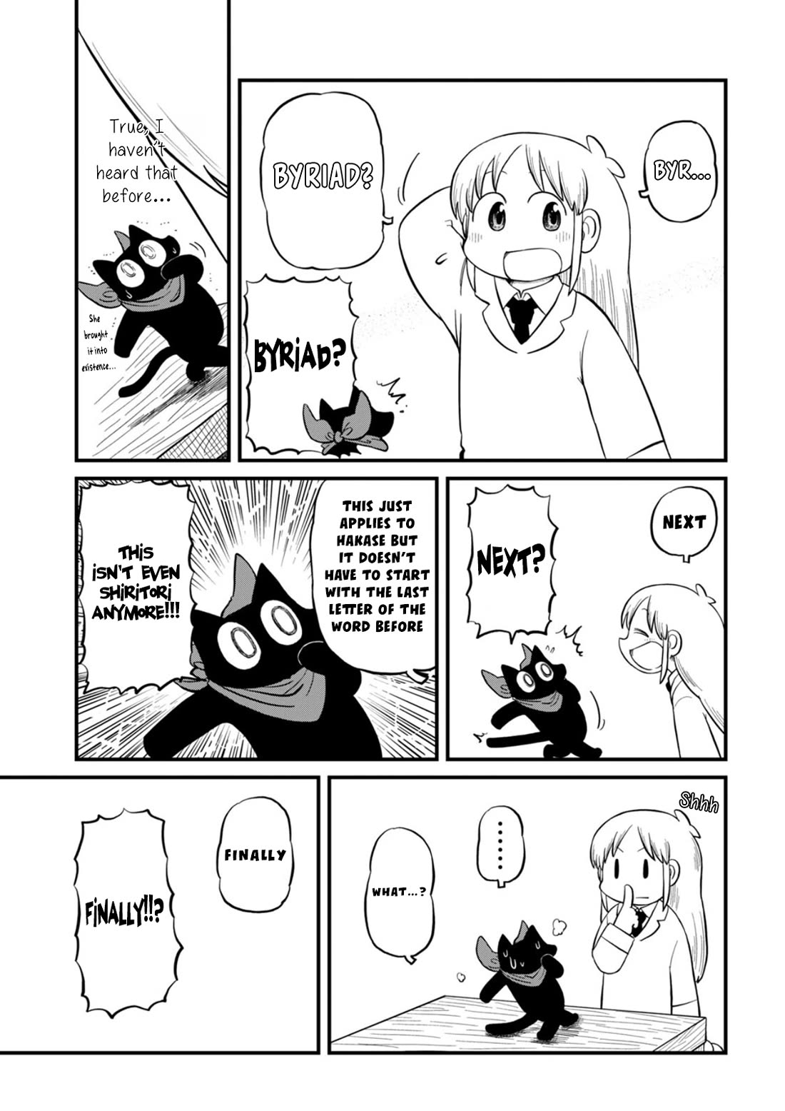 Nichijou Chapter 216 page 6 - Chapter 216