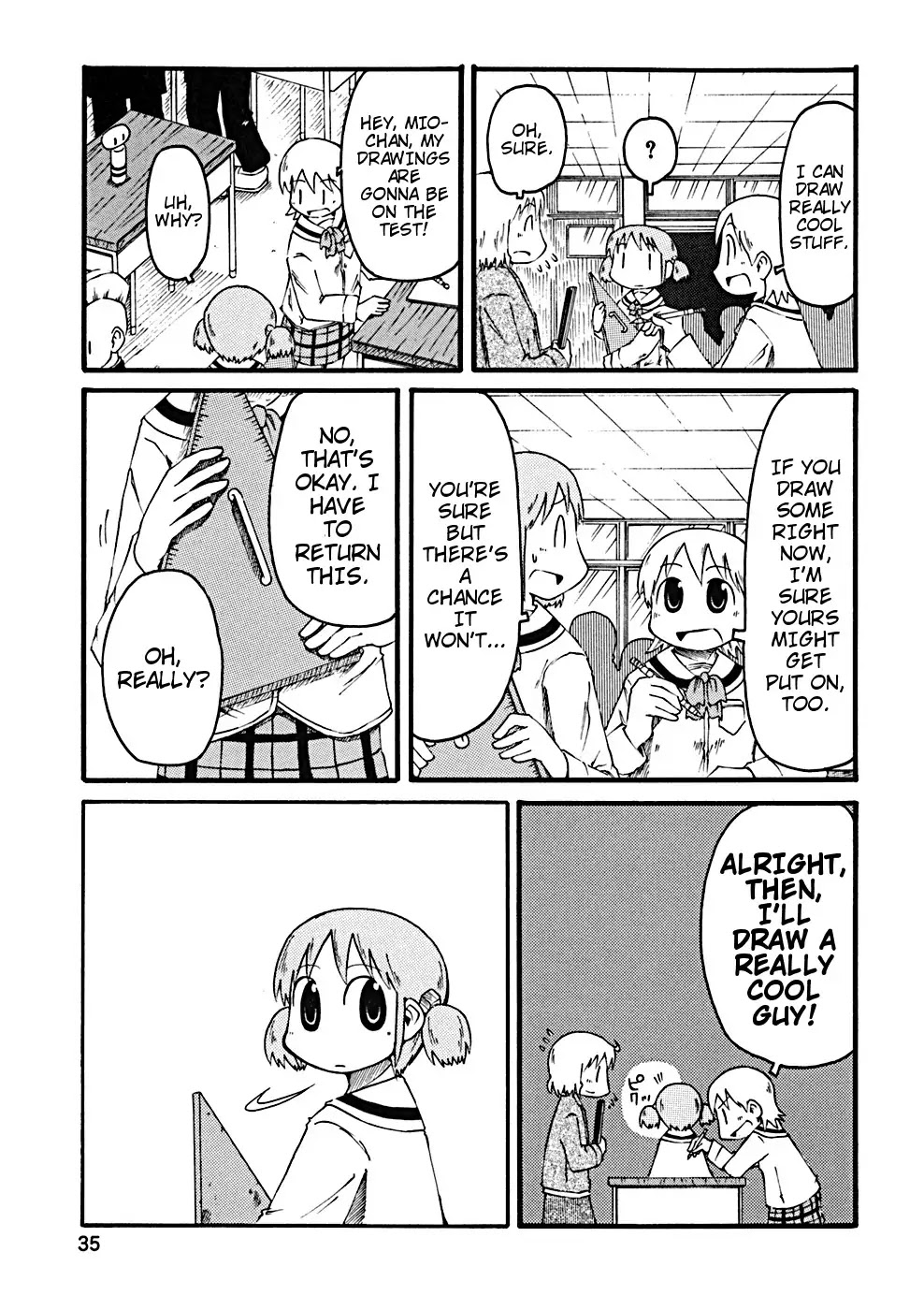 Nichijou Chapter 23 page 4 - Chapter 23
