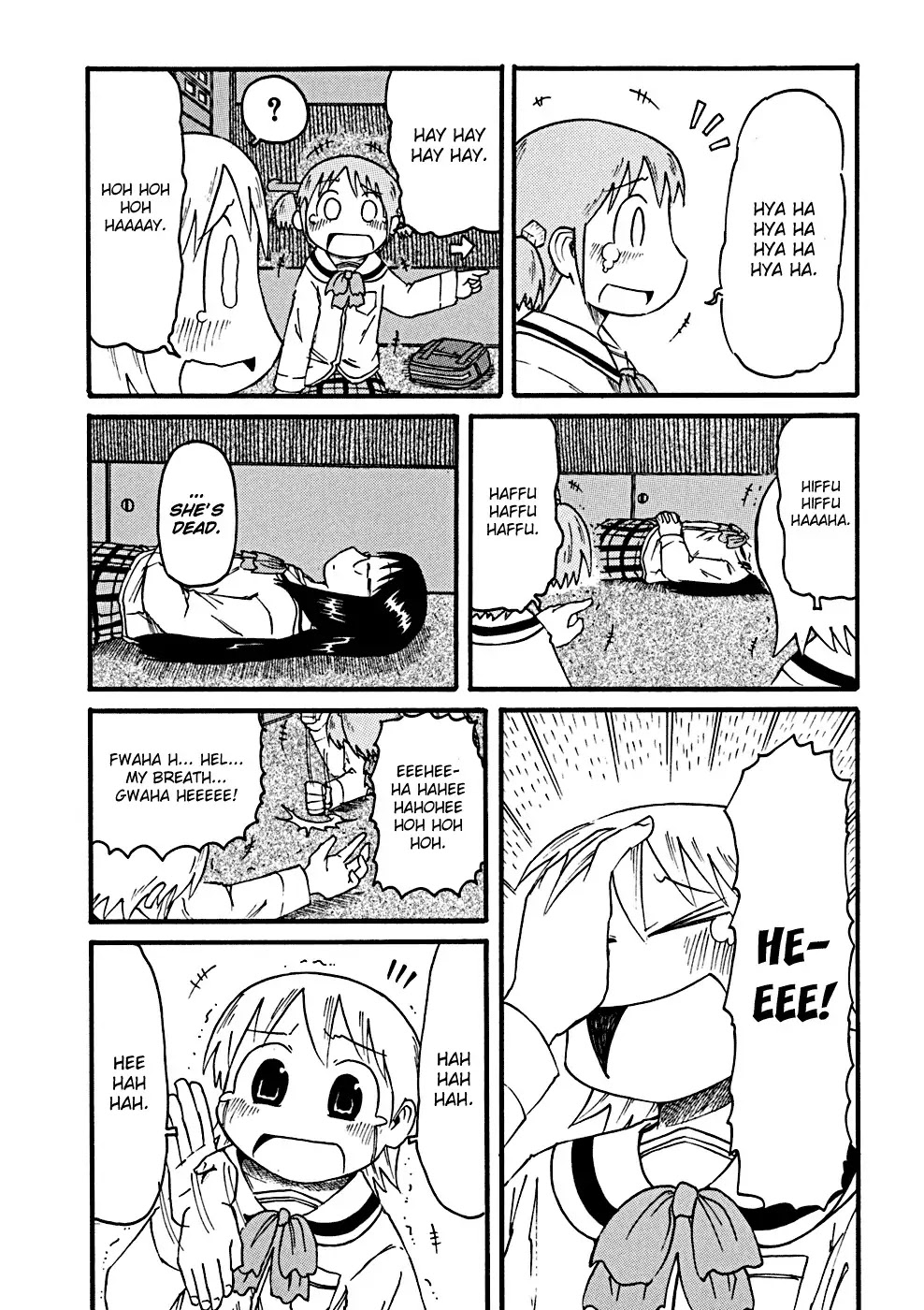 Nichijou Chapter 25 page 10 - Chapter 25