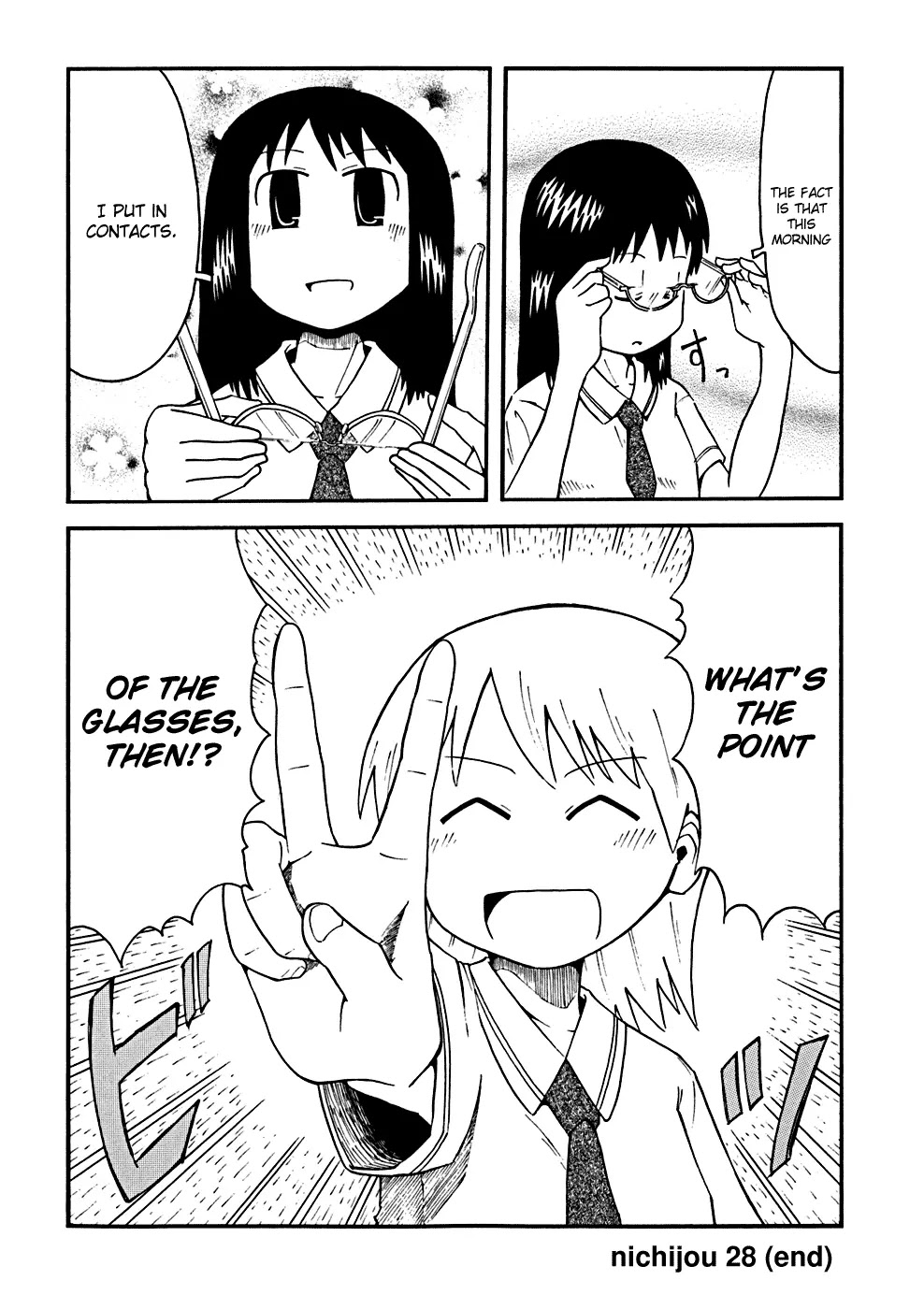 Nichijou Chapter 28 page 14 - Chapter 28