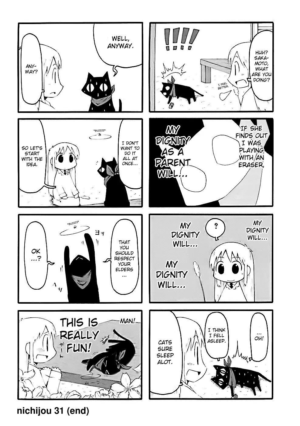 Nichijou Chapter 31 page 4 - Chapter 31