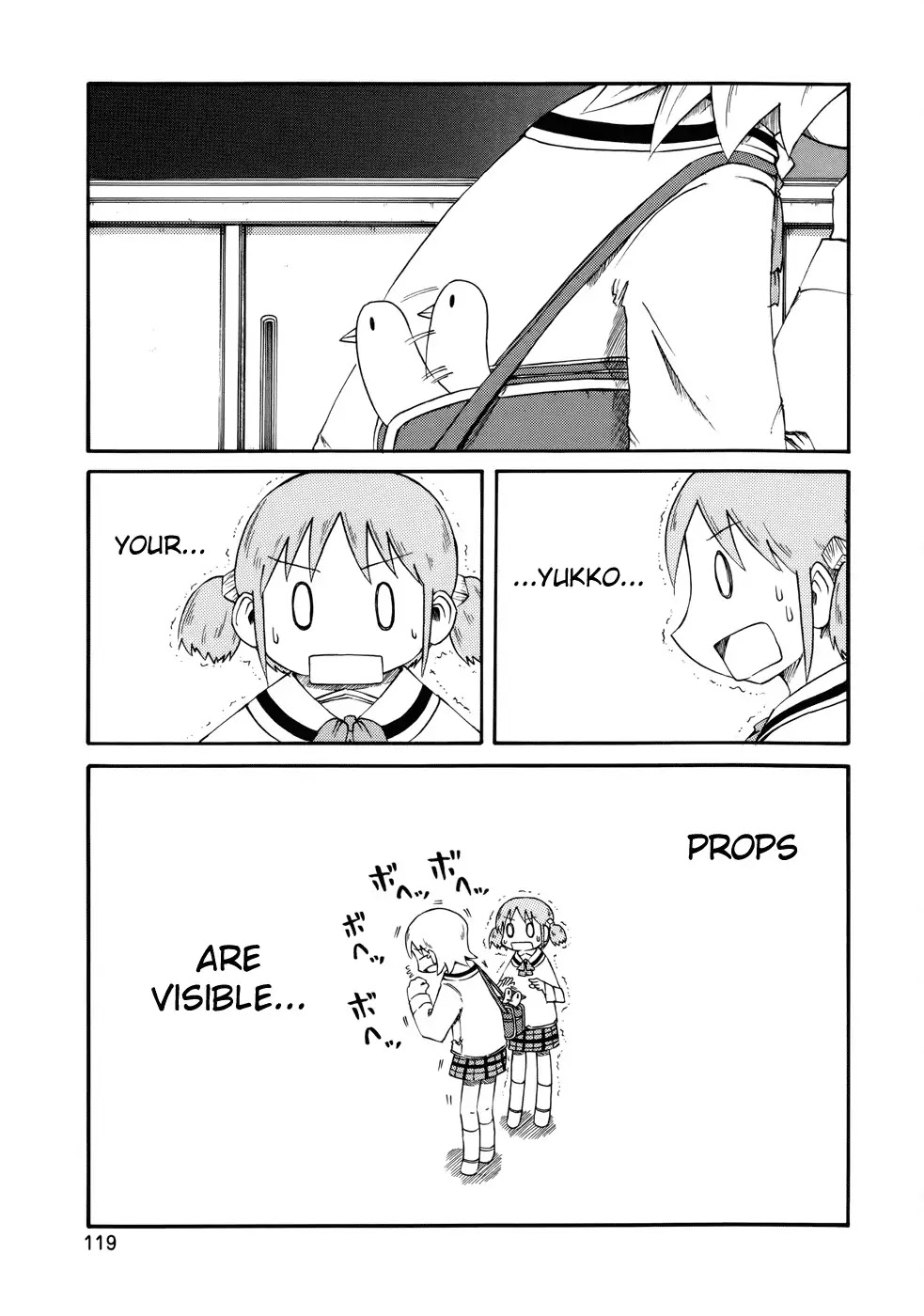 Nichijou Chapter 33 page 4 - Chapter 33