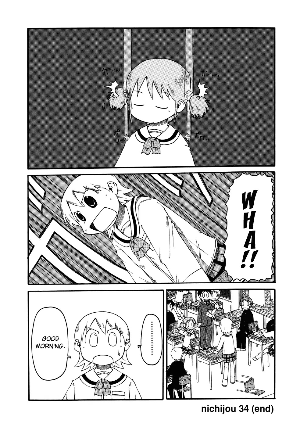 Nichijou Chapter 34 page 18 - Chapter 34