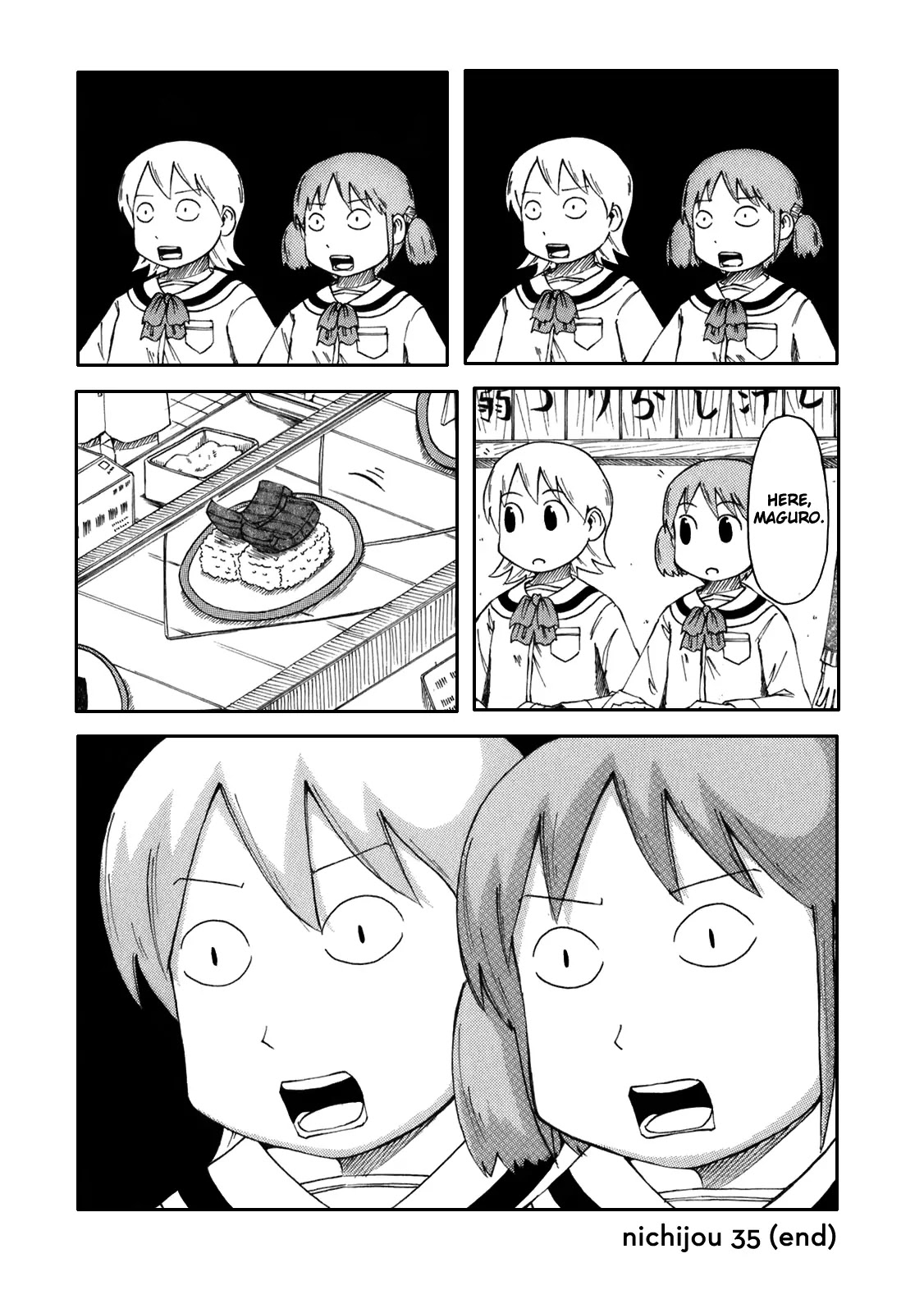 Nichijou Chapter 35 page 14 - Chapter 35