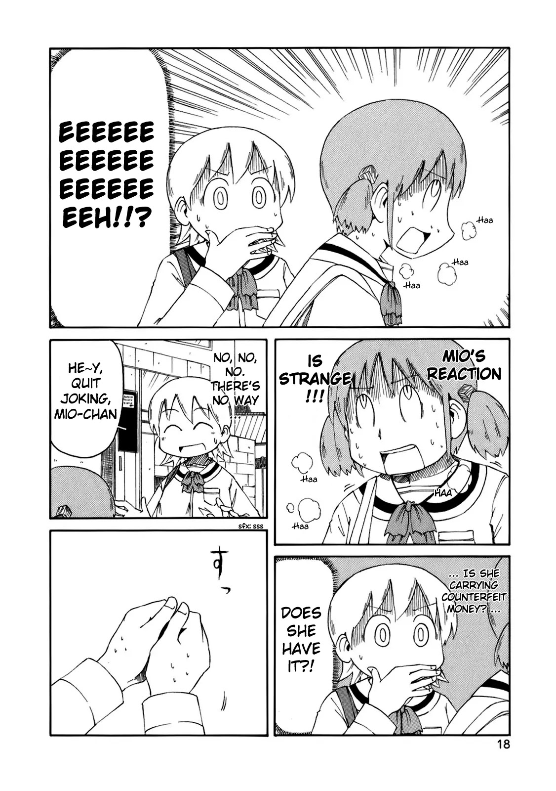 Nichijou Chapter 37 page 5 - Chapter 37