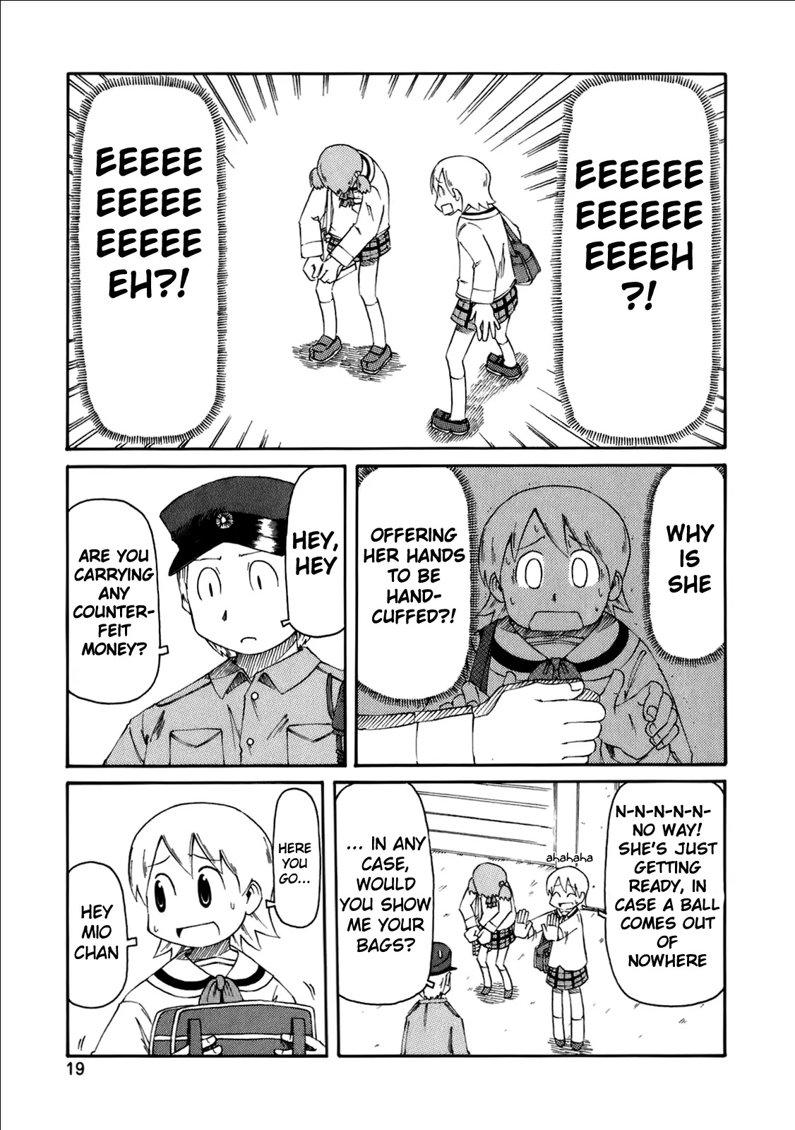 Nichijou Chapter 37 page 6 - Chapter 37