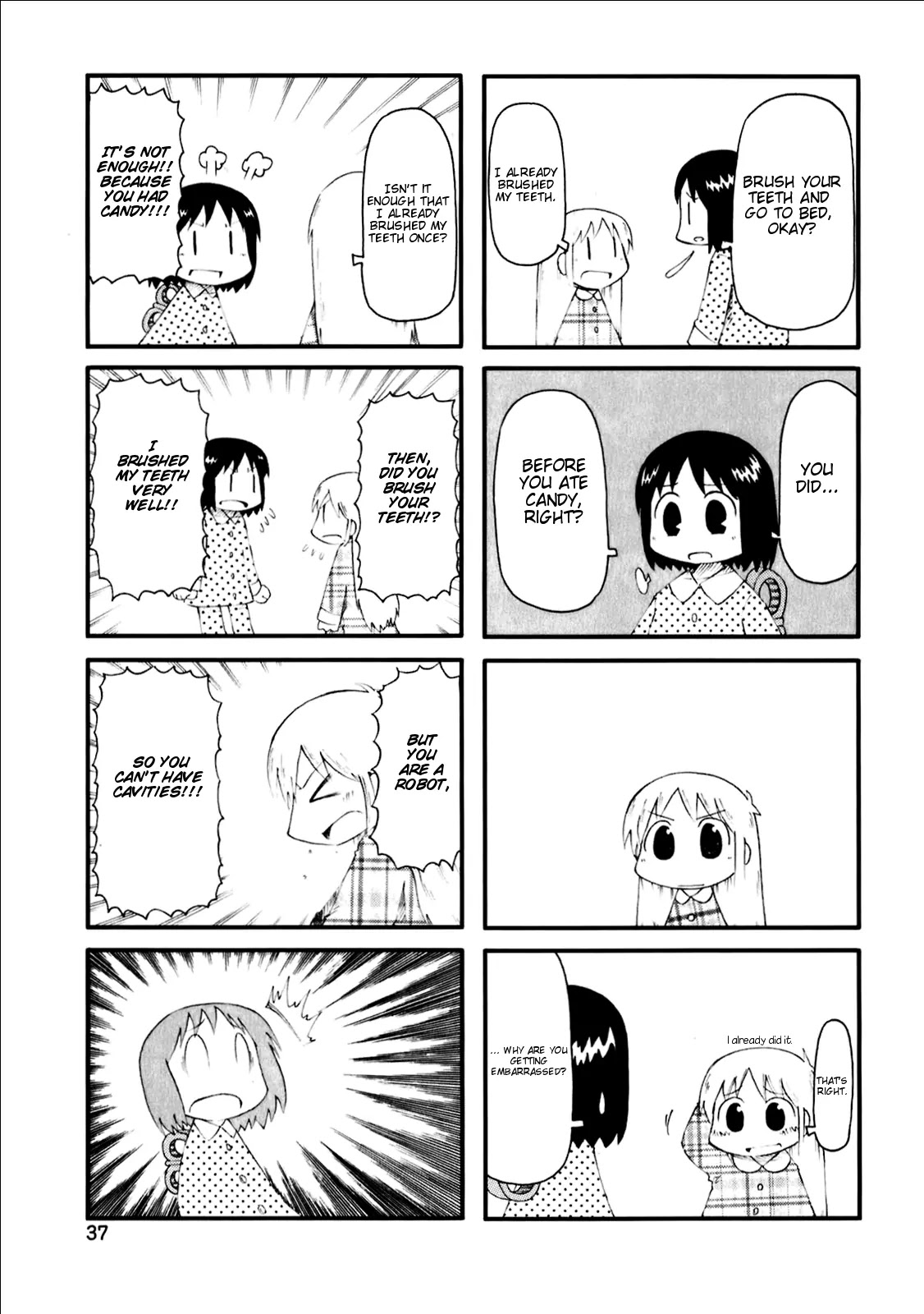 Nichijou Chapter 38 page 4 - Chapter 38
