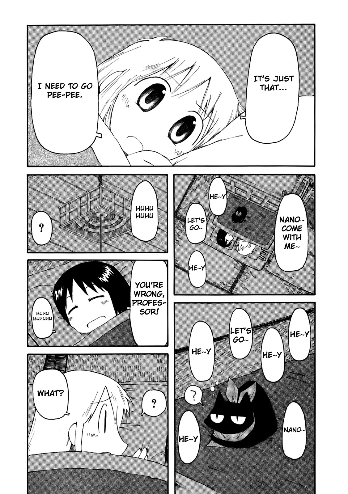 Nichijou Chapter 39 page 5 - Chapter 39