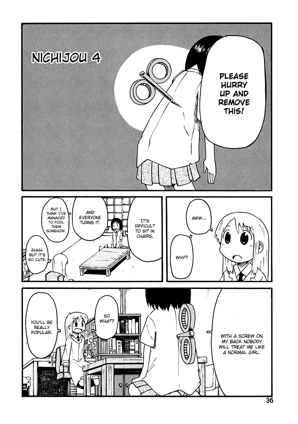 Nichijou Chapter 4 page 3 - Chapter 4