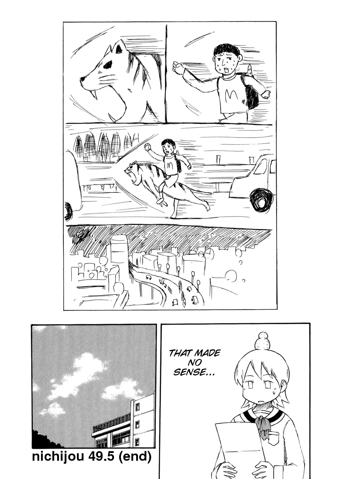 Nichijou Chapter 49.5 page 2 - Chapter 49.5