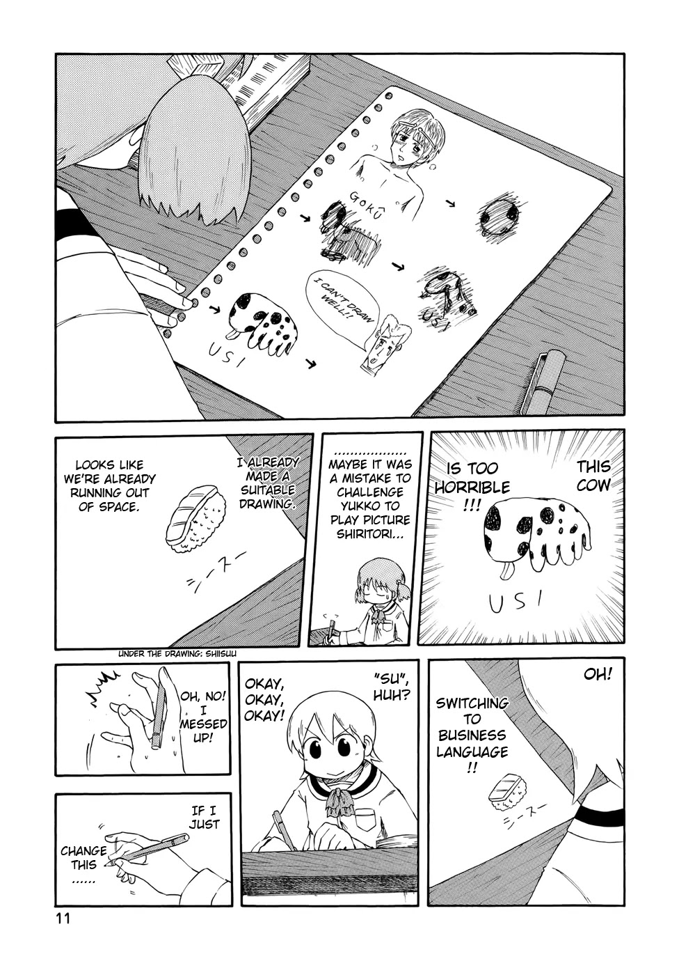 Nichijou Chapter 54 page 8 - Chapter 54